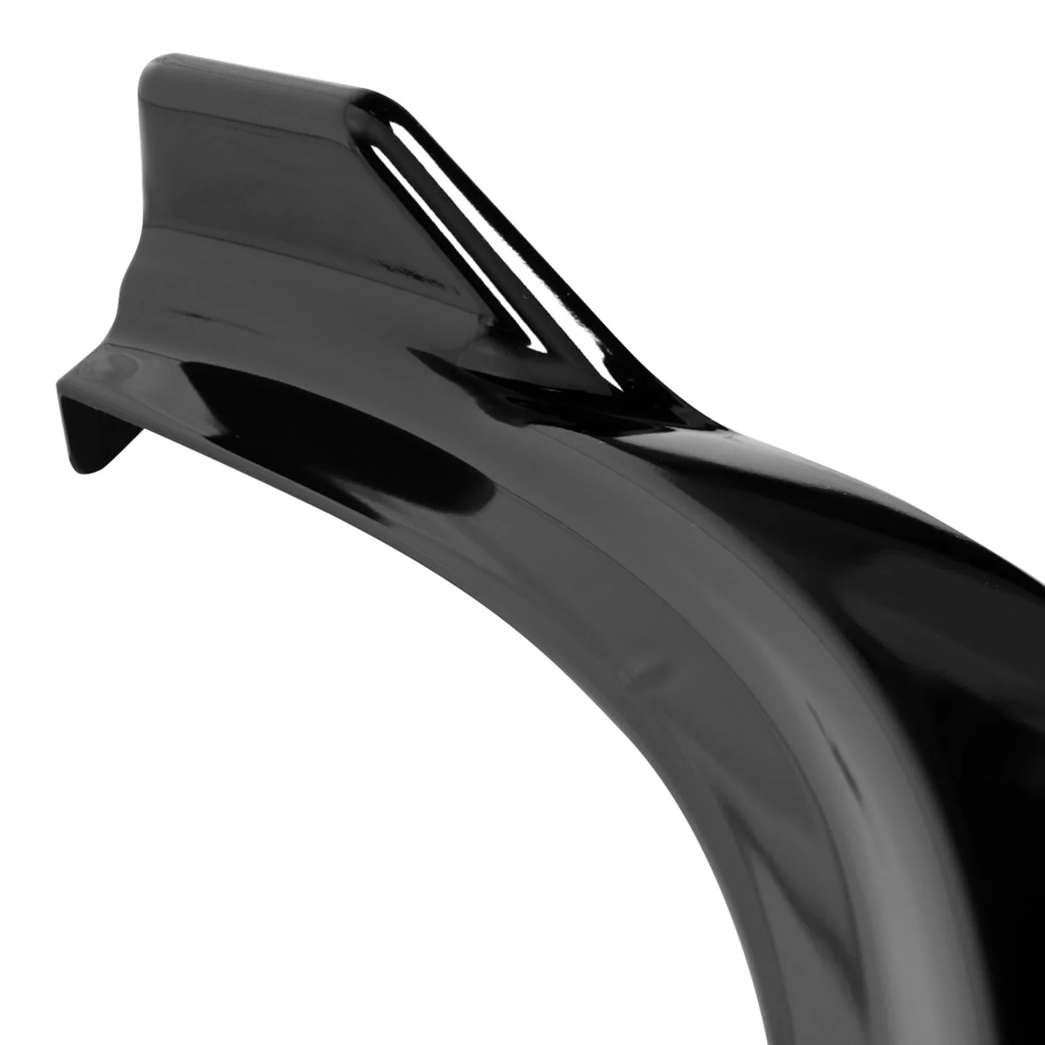 2019-2021 BMW 3-Series G20/G21 Glossy Black 3PC Front Bumper Lip Splitter Kit - Image 5