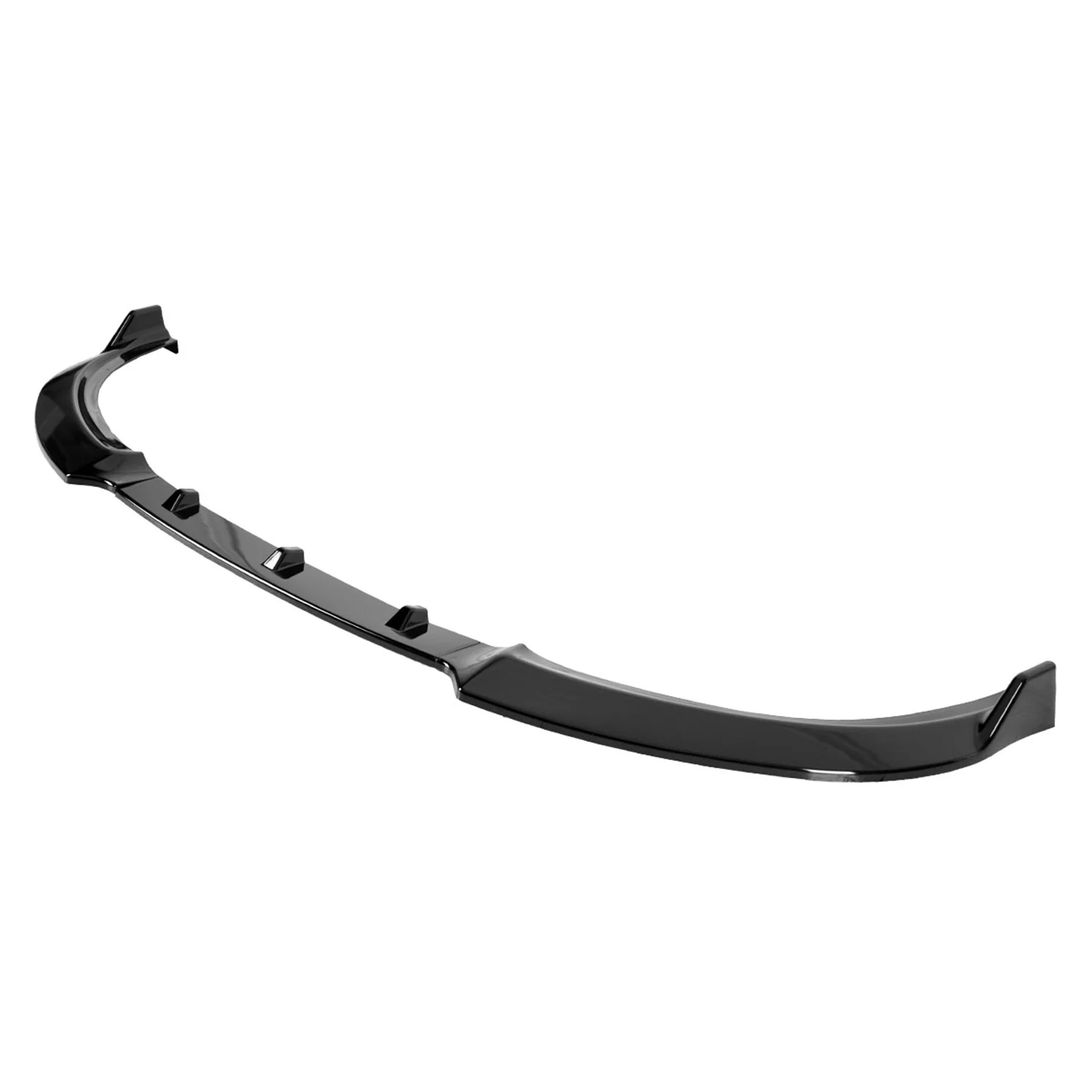 2019-2021 BMW 3-Series G20/G21 Glossy Black 3PC Front Bumper Lip Splitter Kit - Image 8