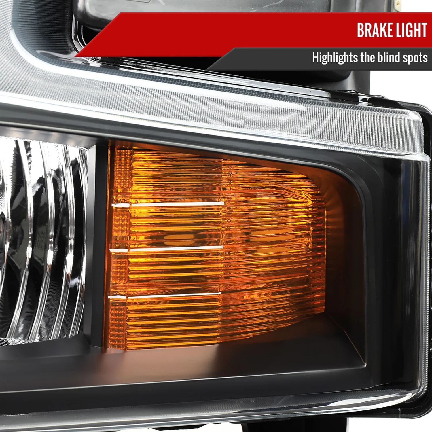 2019-2021 Chevy Silverado 1500 Factory Projector Headlight Matt Black/Clear - Image 6