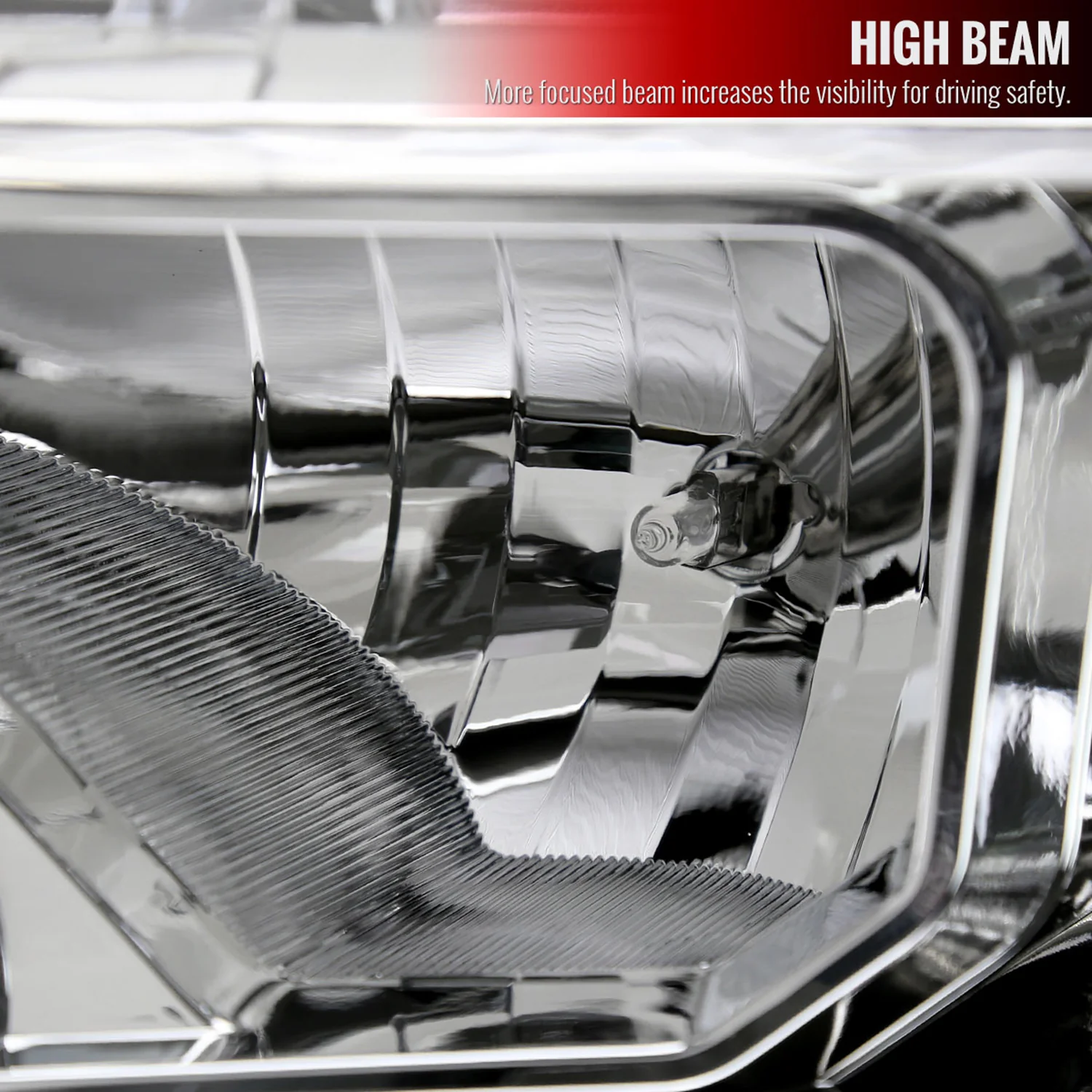 2019-2022 Ford Ranger Switchback LED Bar Projector Headlights Chrome - Image 5
