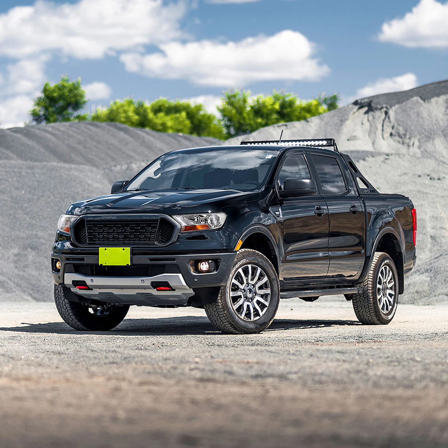 2019-2022 Ford Ranger XL/XLT Factory Style Halogen Headlights Chrome/Clear - Image 10