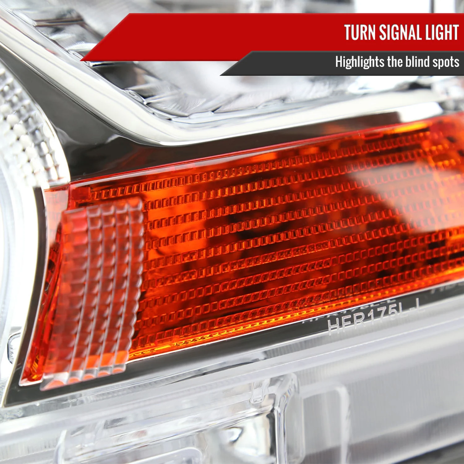 2019-2022 Ford Ranger XL/XLT Factory Style Halogen Headlights Chrome/Clear - Image 5
