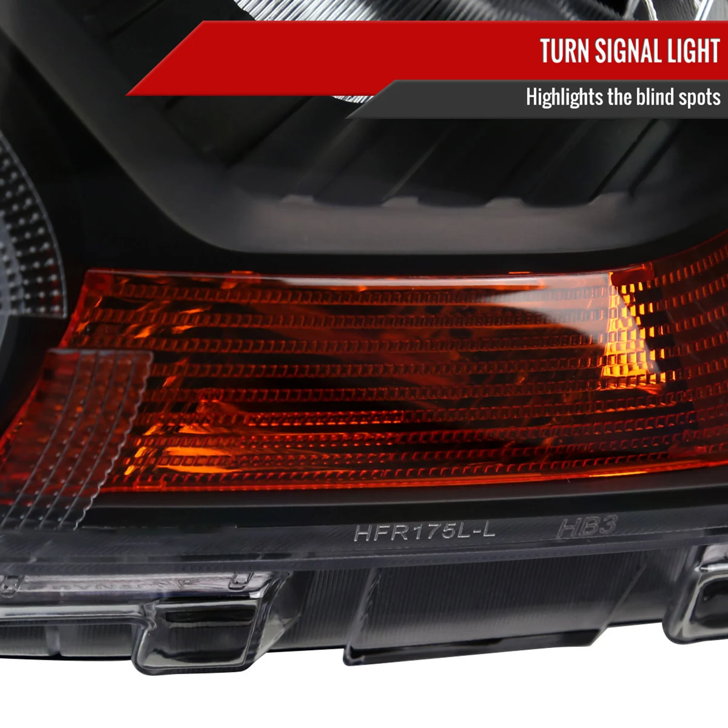 2019-2022 Ford Ranger XL XLT Factory Style Headlights Matte Black/Clear Lens - Image 5
