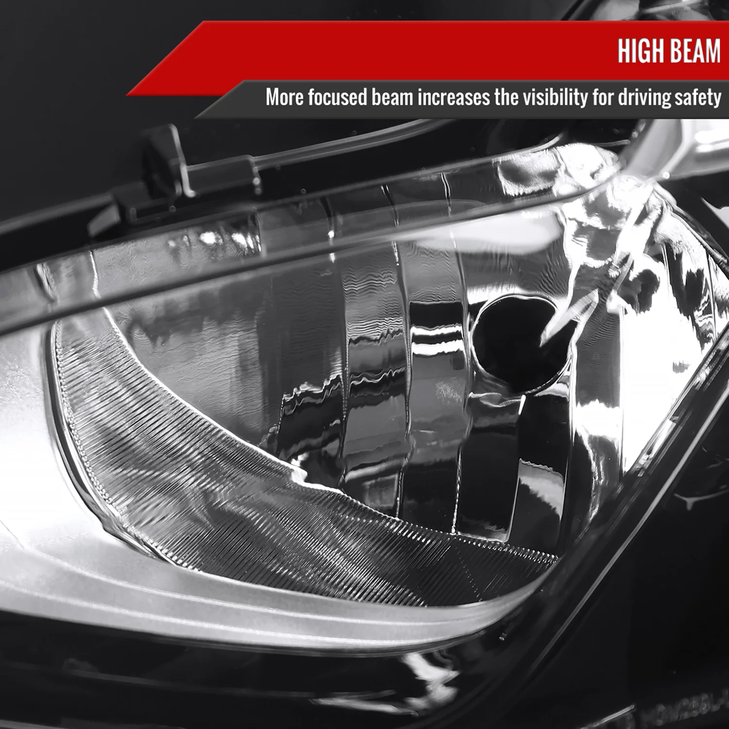 2019-2024 Chevy Malibu Factory Projector Left Driver Side Headlight Black - Image 4