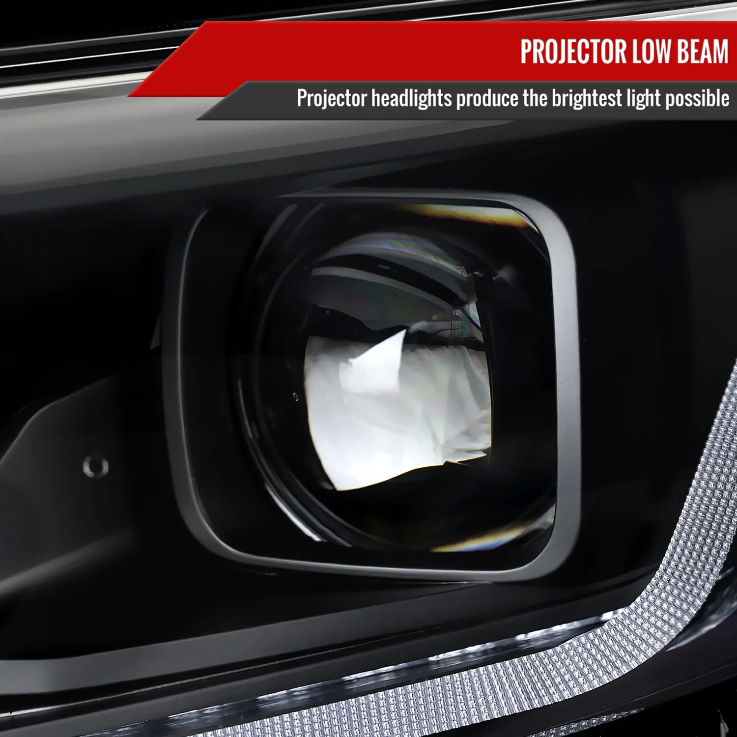 2019-2024 Chevy Malibu Sequential LED Turn Signal Projector Headlights Smoke - Image 4