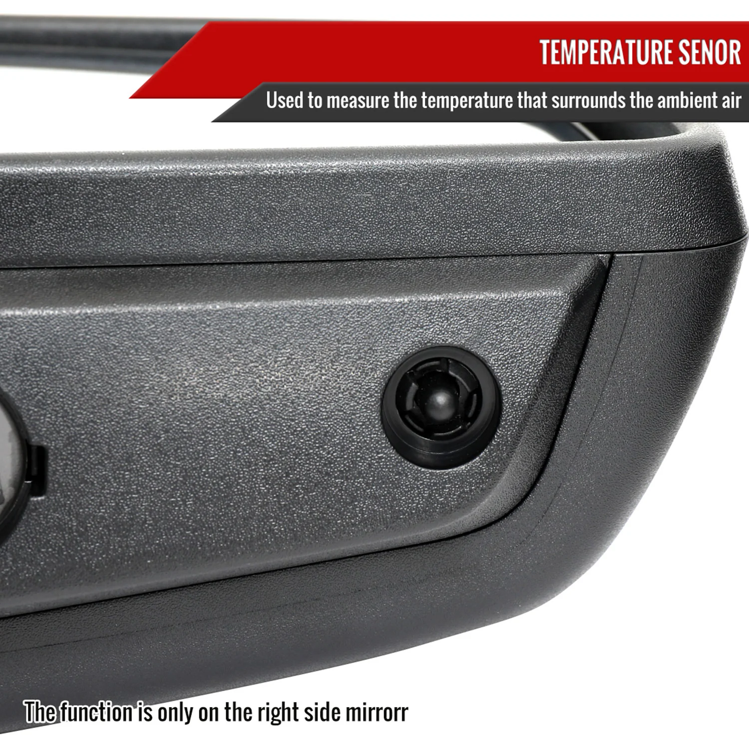 2019-2024 Chevy Silverado 1500 Chrome Auto-Fold Side Mirror Passenger Side - Image 6