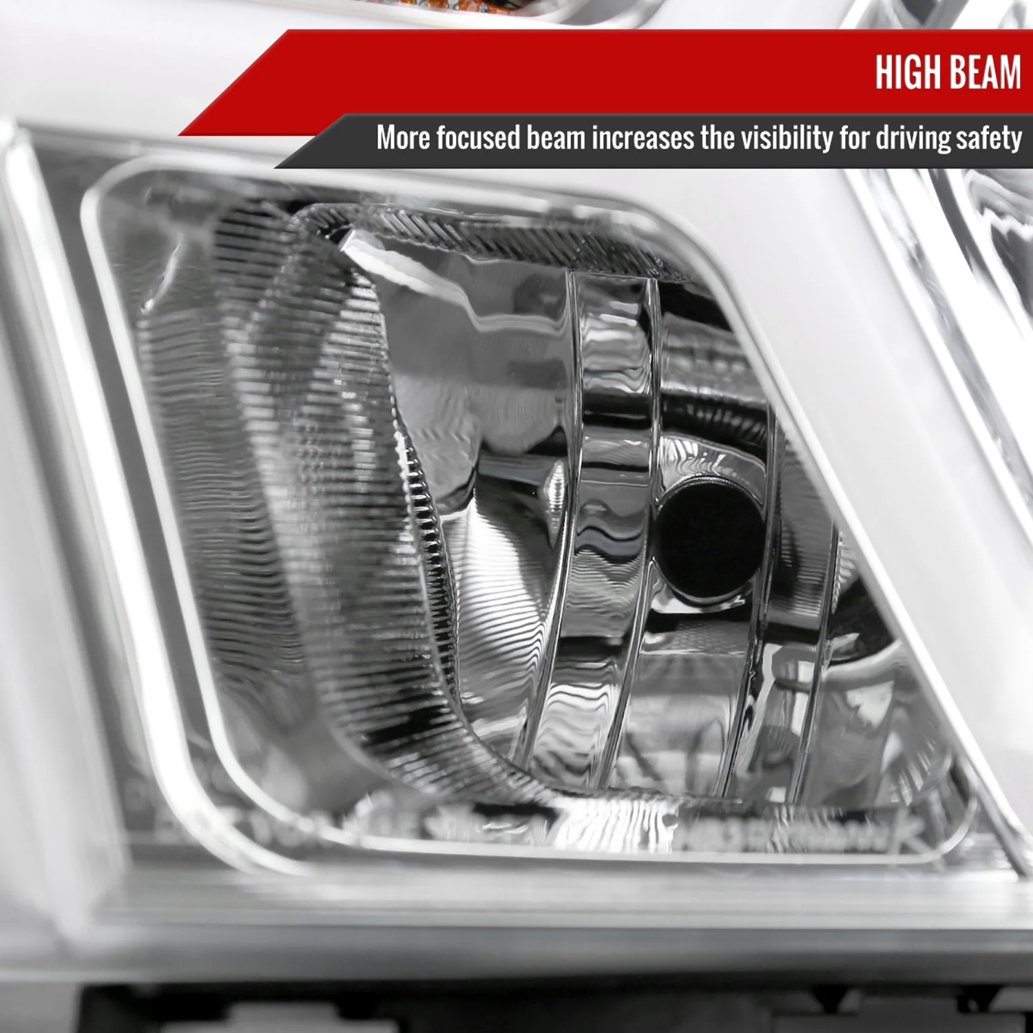 2019-2024 Dodge RAM 1500 Animated LED Bar Factory Headlights Chrome/Clear - Image 4