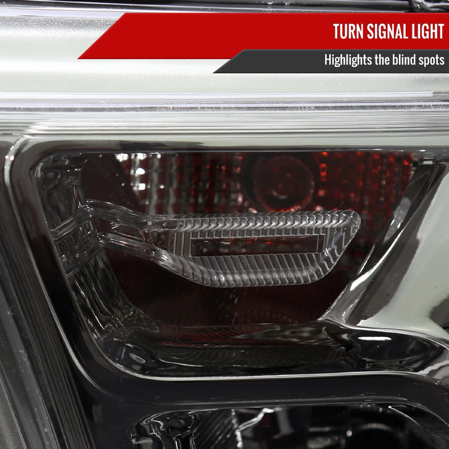 2019-2024 Dodge RAM 1500 Factory Headlights w/Amber Reflectors Chrome/Smoke - Image 4