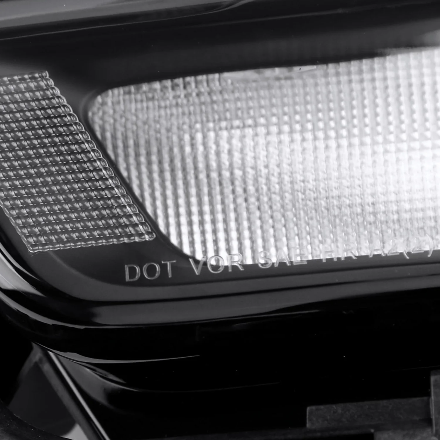 2019-2024 Dodge RAM 2500/3500/4500/5500 Factory Headlights Matt Black/Clear - Image 6