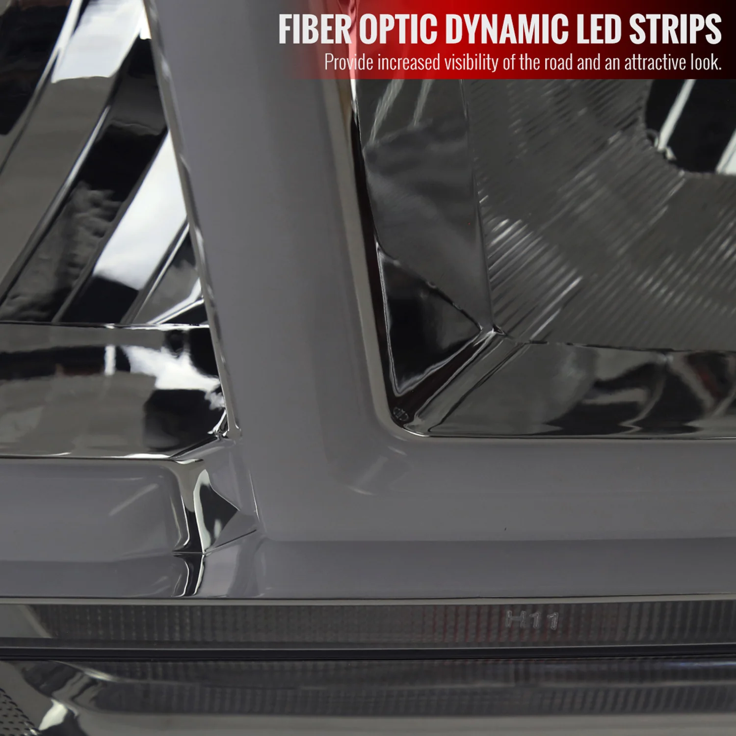 2019-2024 Dodge RAM 2500/3500/4500/5500 LED Factory Headlights Chrome/Smoke - Image 5
