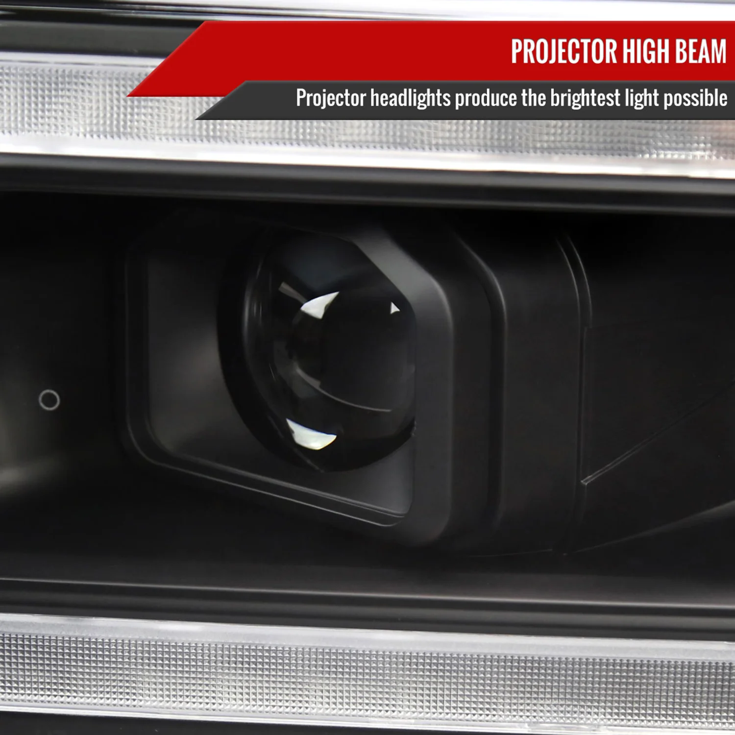 2019-2024 Dodge RAM 2500/3500/4500/5500 LED Signal Projector Headlights Black - Image 5
