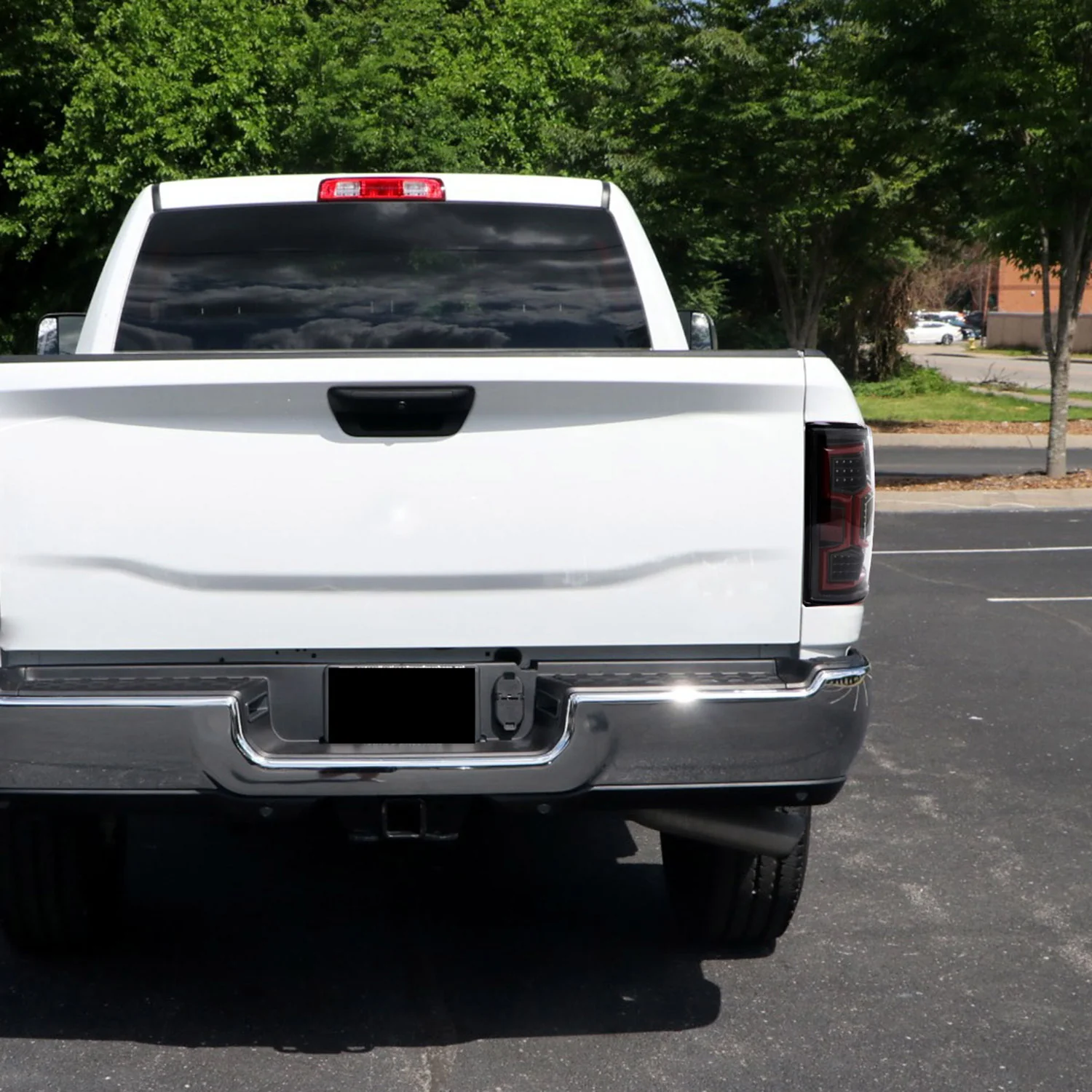 2019-2024 Dodge RAM 2500/3500 LED Signal Tail Lights Jet Black/Clear - Image 10