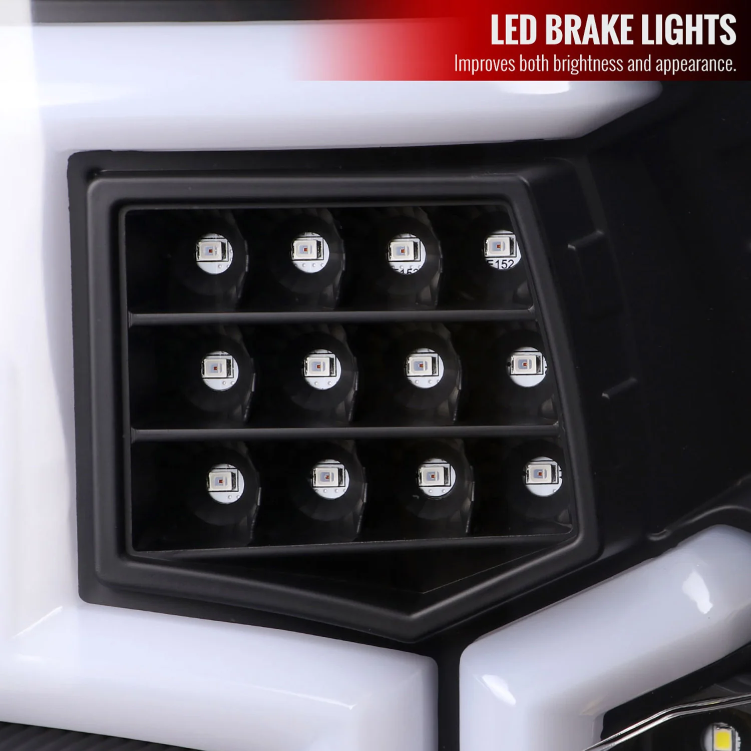 2019-2024 Dodge RAM 2500/3500 LED Signal Tail Lights Matt Black/Clear - Image 3
