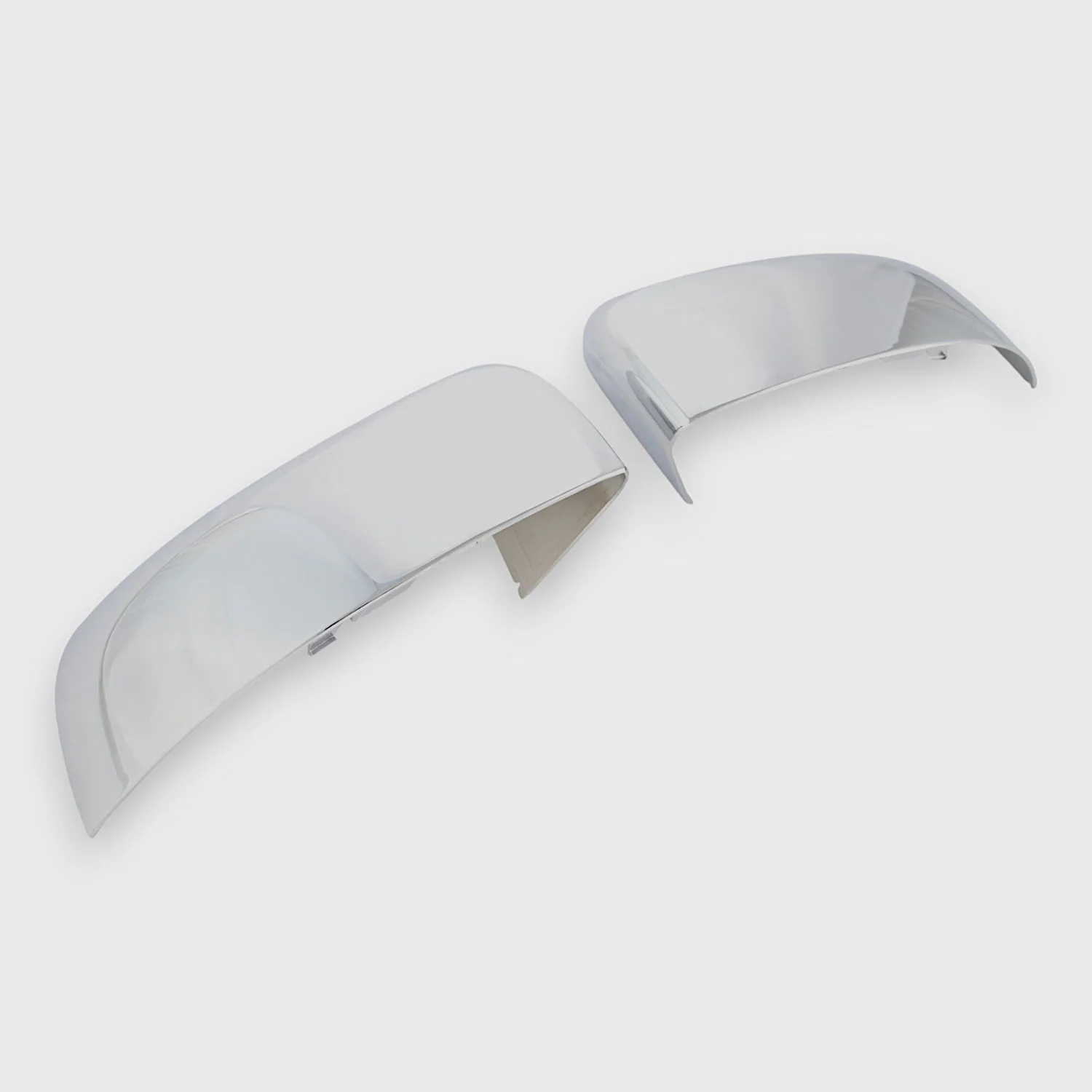 2019-2024 Ford Ranger Mirror Cover Caps Chrome 2Pcs ABS Plastic - Image 2