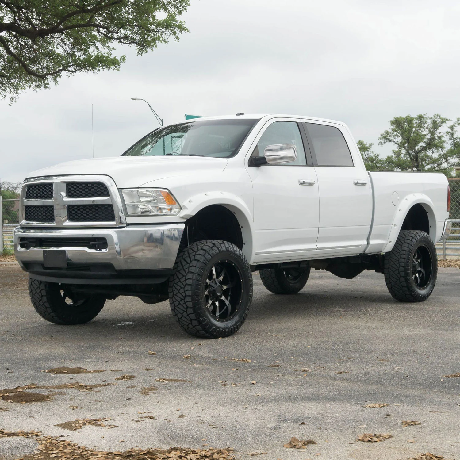 2019-2024 RAM RAM 1500 Classic Mirror Cover Caps Chrome 2Pcs ABS Plastic - Image 4