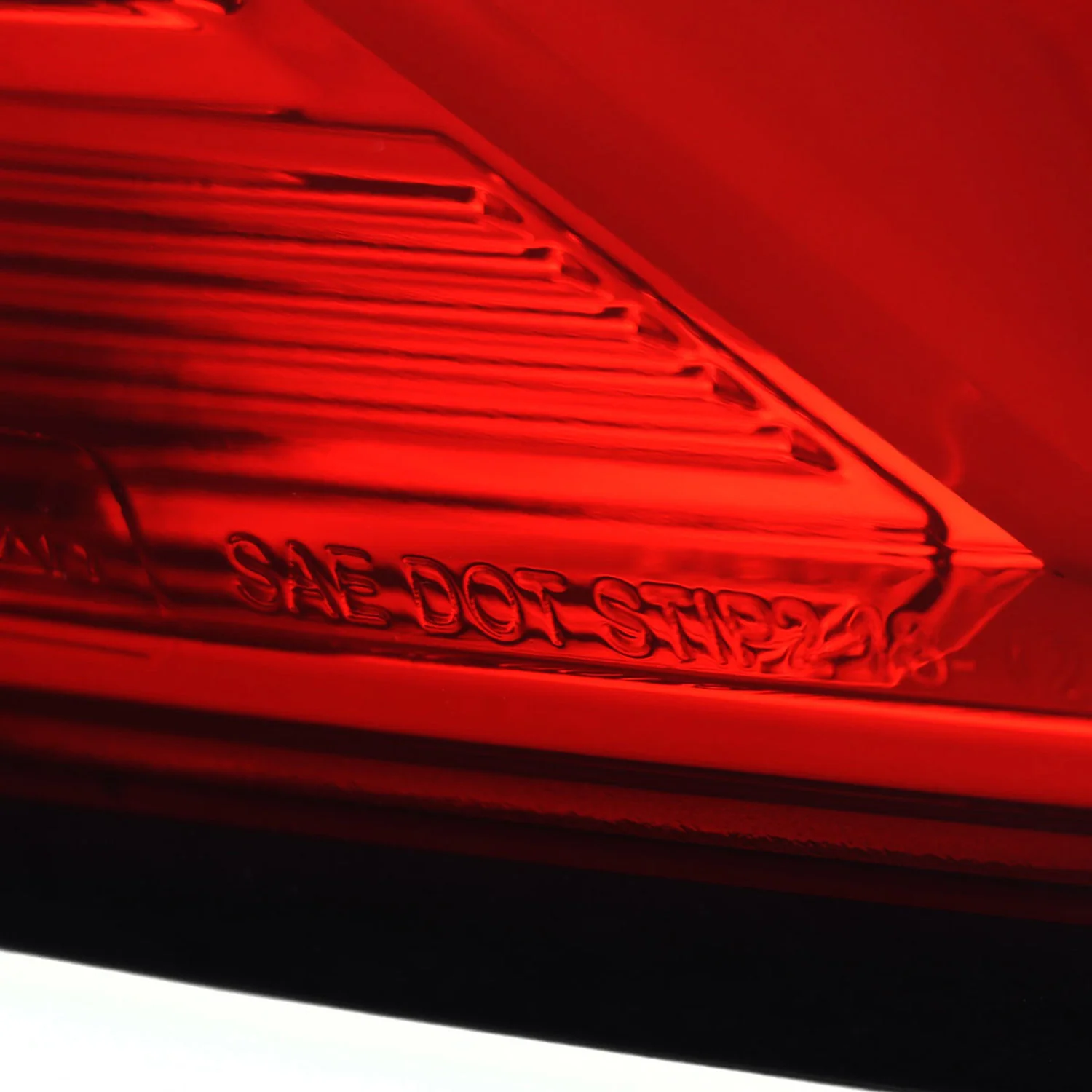 2019-2024 Toyota RAV4 Red LED Bar Sequential Signal Tail Lights Chrome/Red - Image 6