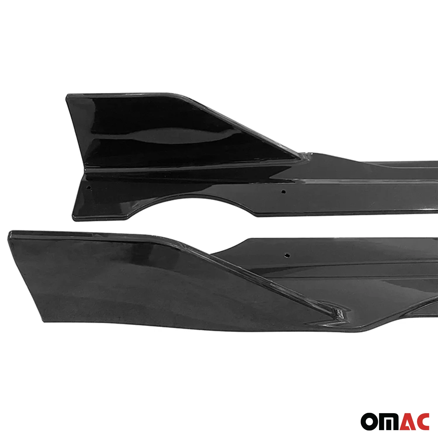 2019-2026 BMW X5 G05 Side Skirts Samurai Anti-Scratch for Edges Black ABS Gloss 2 Pcs - Image 2