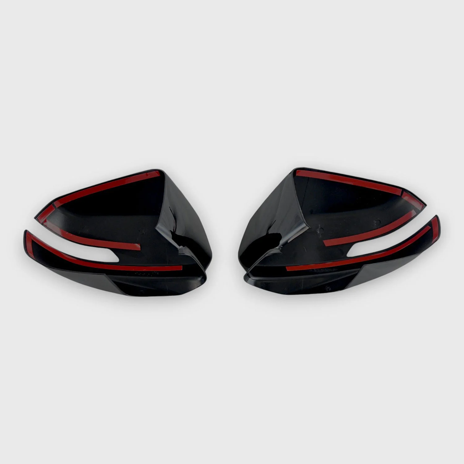 2019-2025 Cadillac XT4 / Chevrolet Blazer Mirror Cover Caps Gloss Black 4Pcs ABS Plastic - Image 3