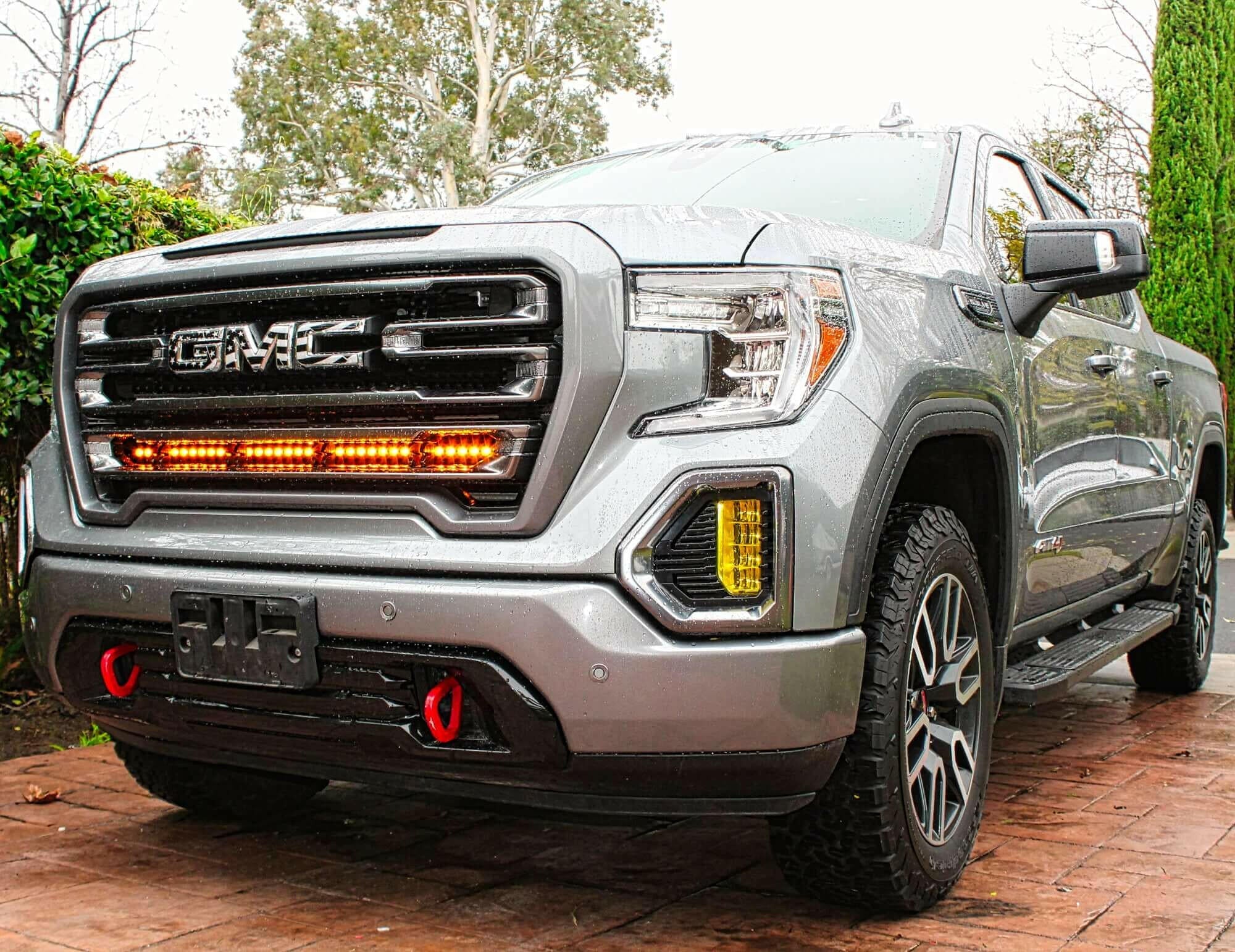 2019+ GMC Sierra 1500 Single 40in Light Bar - SLIM - Image 2