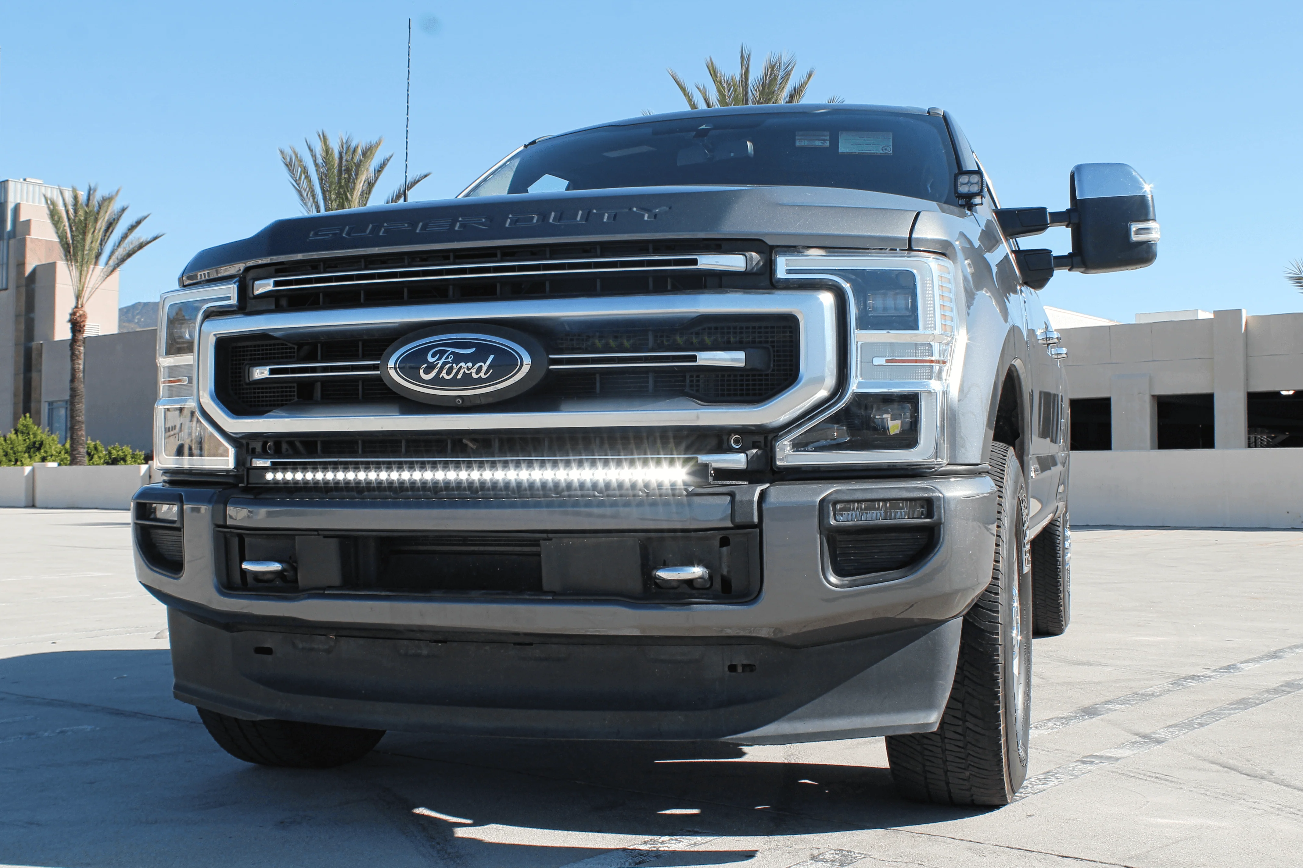 2020-2022 Ford Super Duty F250/F350/F450 40in Light Bar - Slim - Image 2