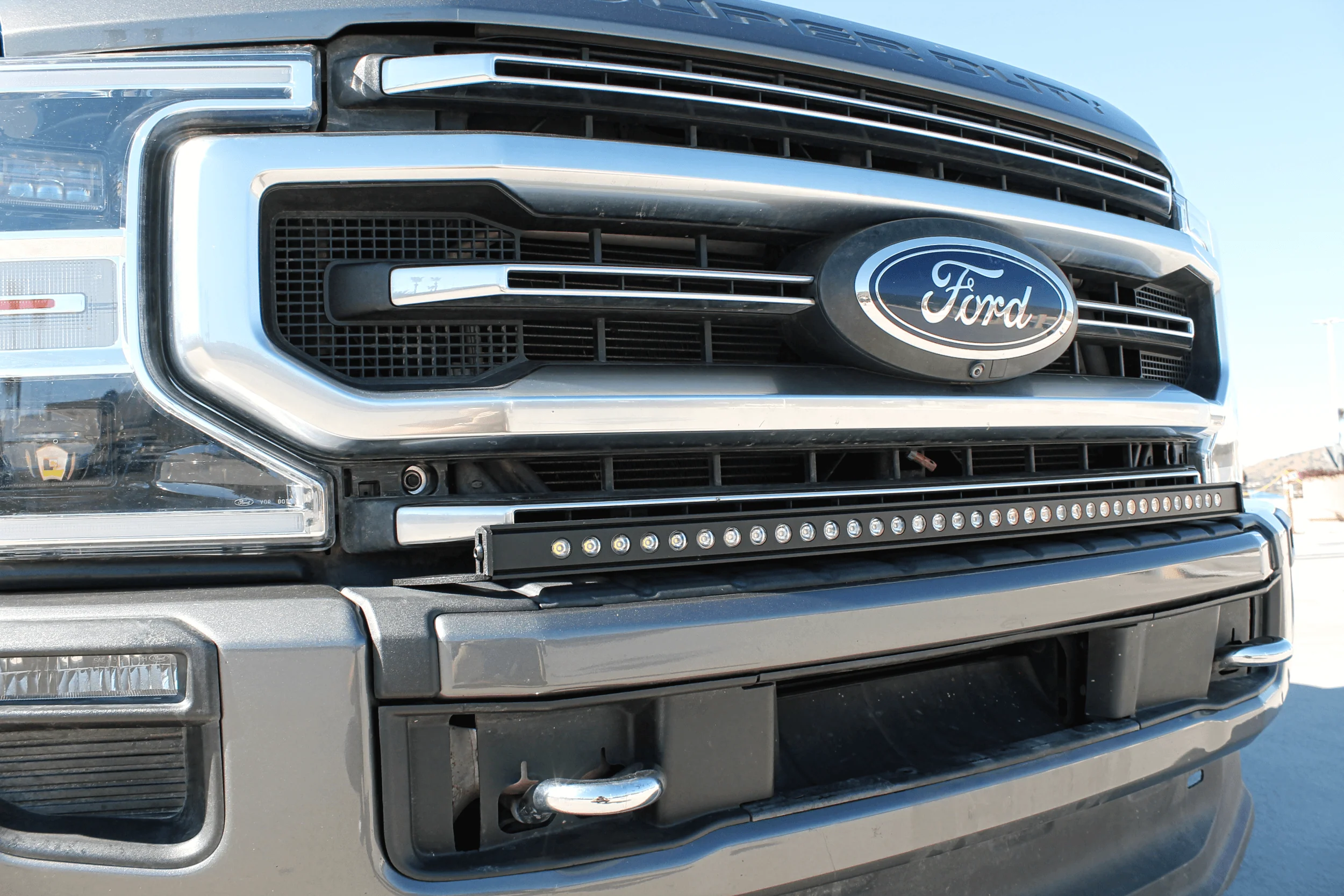 2020-2022 Ford Super Duty F250/F350/F450 40in Light Bar - Slim - Image 5