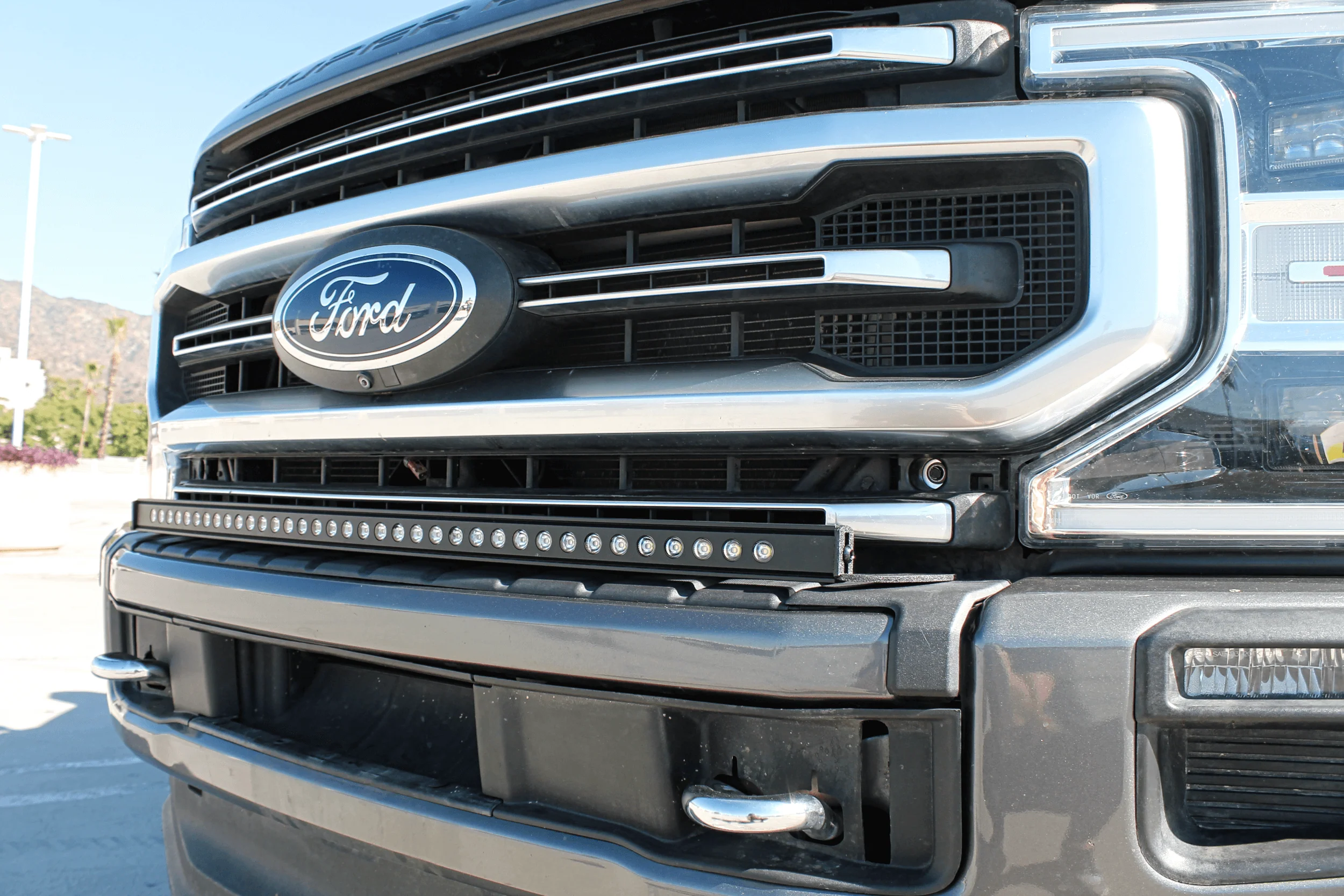 2020-2022 Ford Super Duty F250/F350/F450 40in Light Bar - Slim - Image 7