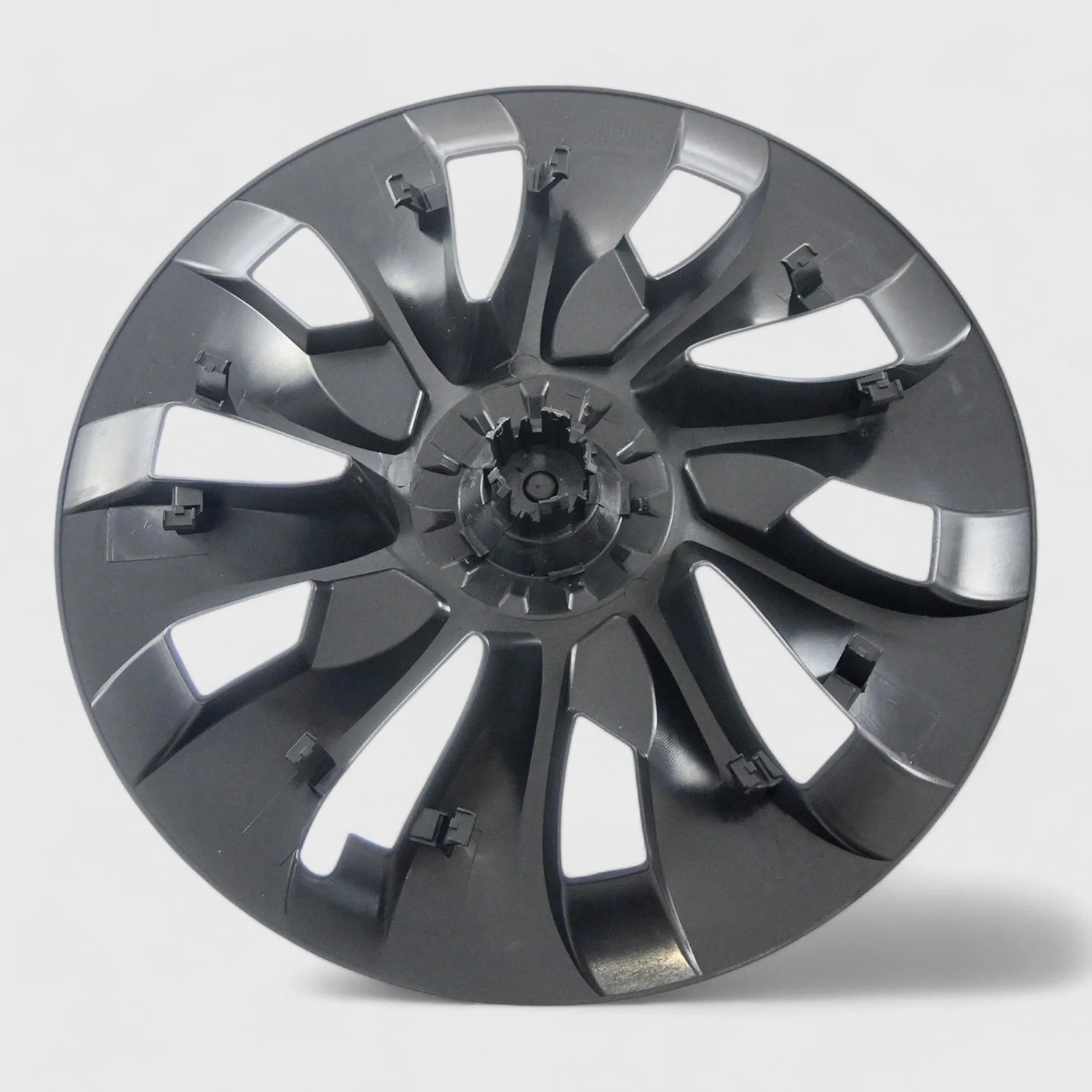 2020-2023 Tesla 3 Wheel Cover Hubcaps Gloss Black 4Pcs ABS Plastic - Image 5