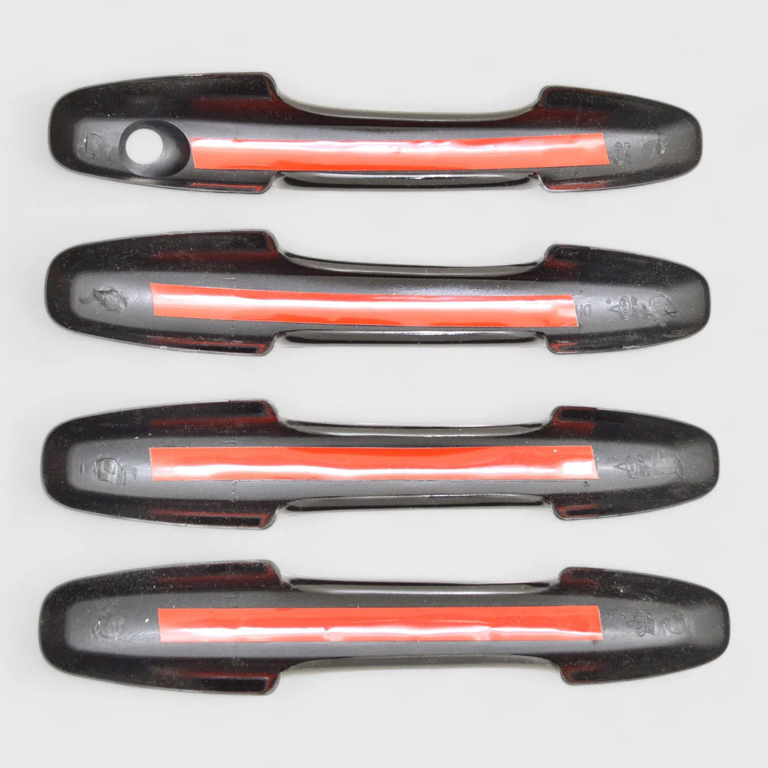 2020-2024 Ford Escape Door Handle Cover Gloss Black 4Pcs ABS Plastic - Image 3