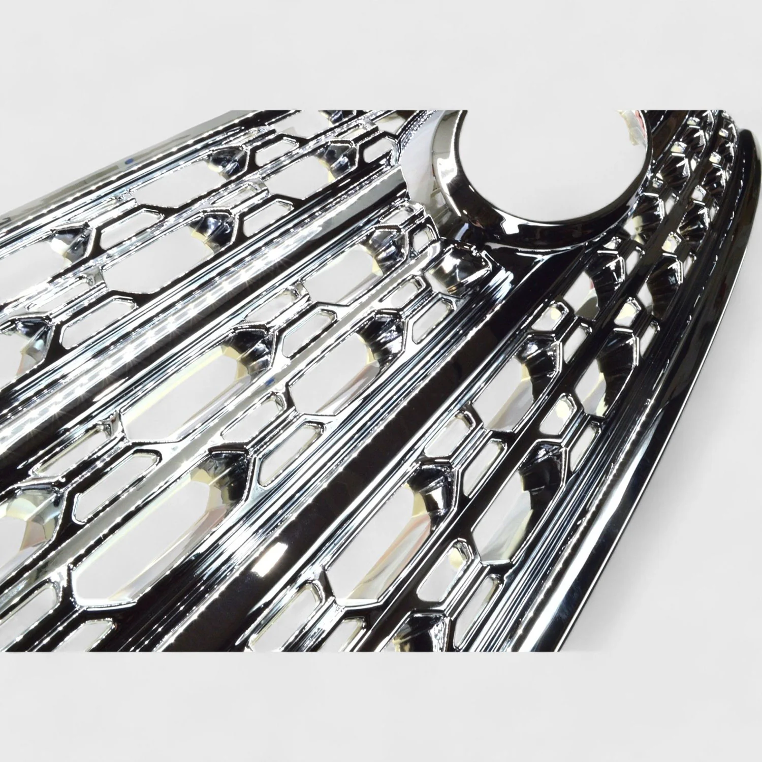 2020-2024 Ford Explorer Grille Overlay Chrome 1Pcs ABS Plastic - Image 2