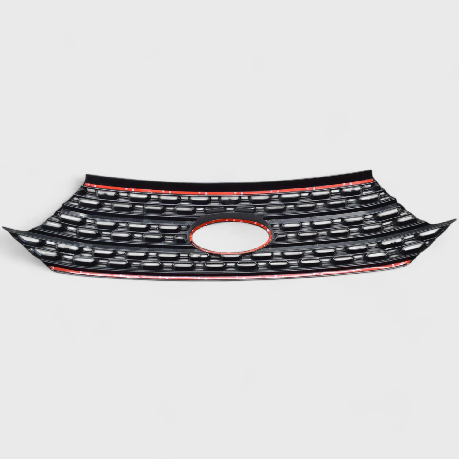 2020-2024 Ford Explorer Grille Overlay Gloss Black 1Pcs ABS Plastic - Image 3