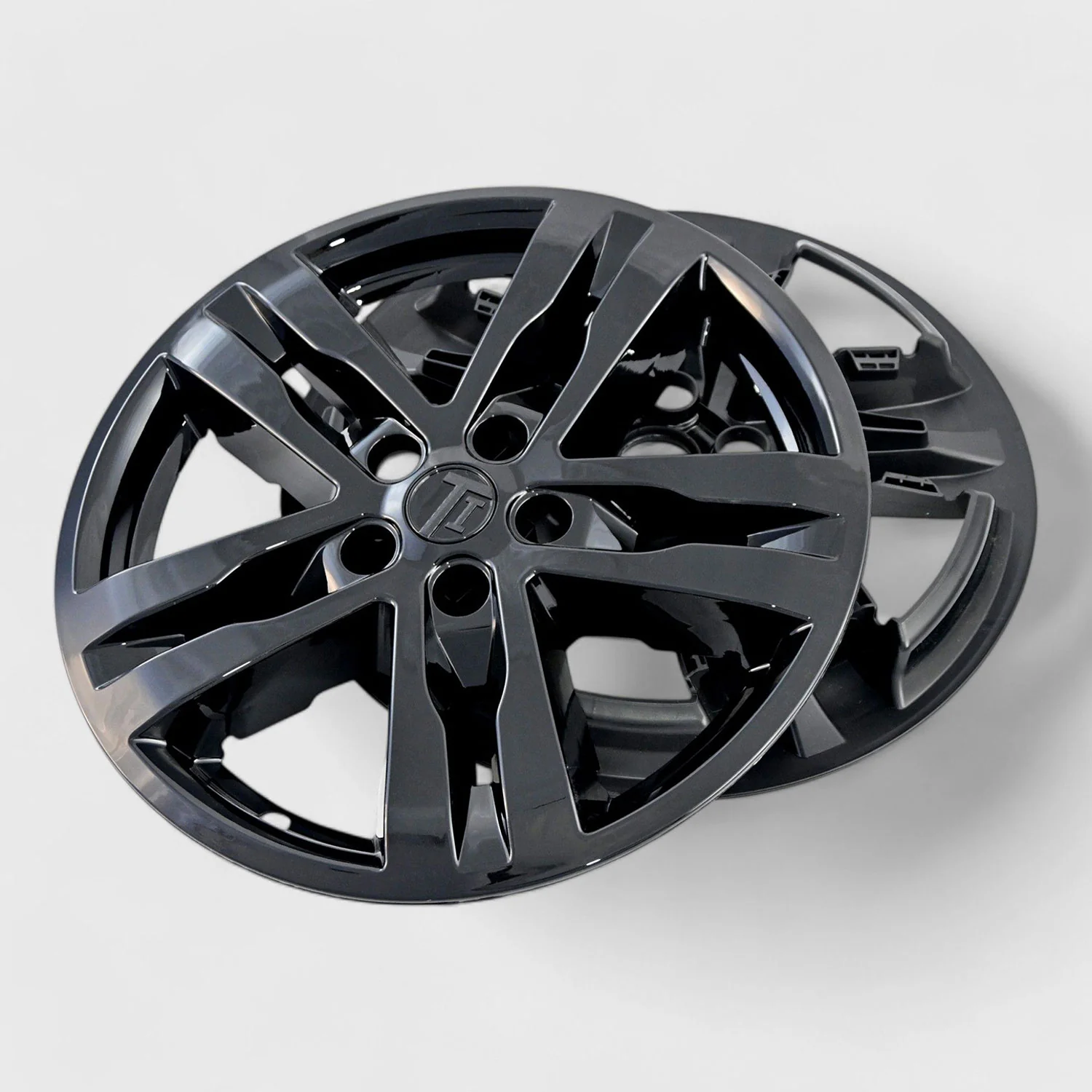 2020-2024 Ford Explorer Wheel Cover Hubcaps Set Gloss Black 8Pcs PP