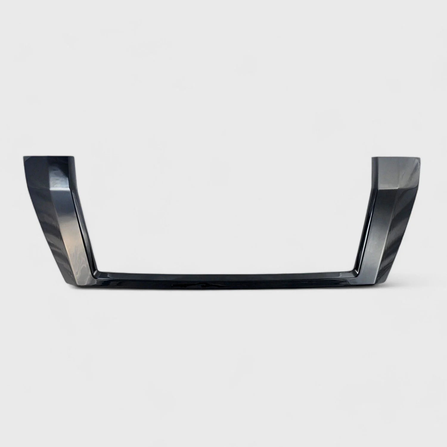 2020-2025 Nissan Armada Grille Overlay Gloss Black 1Pcs ABS Plastic