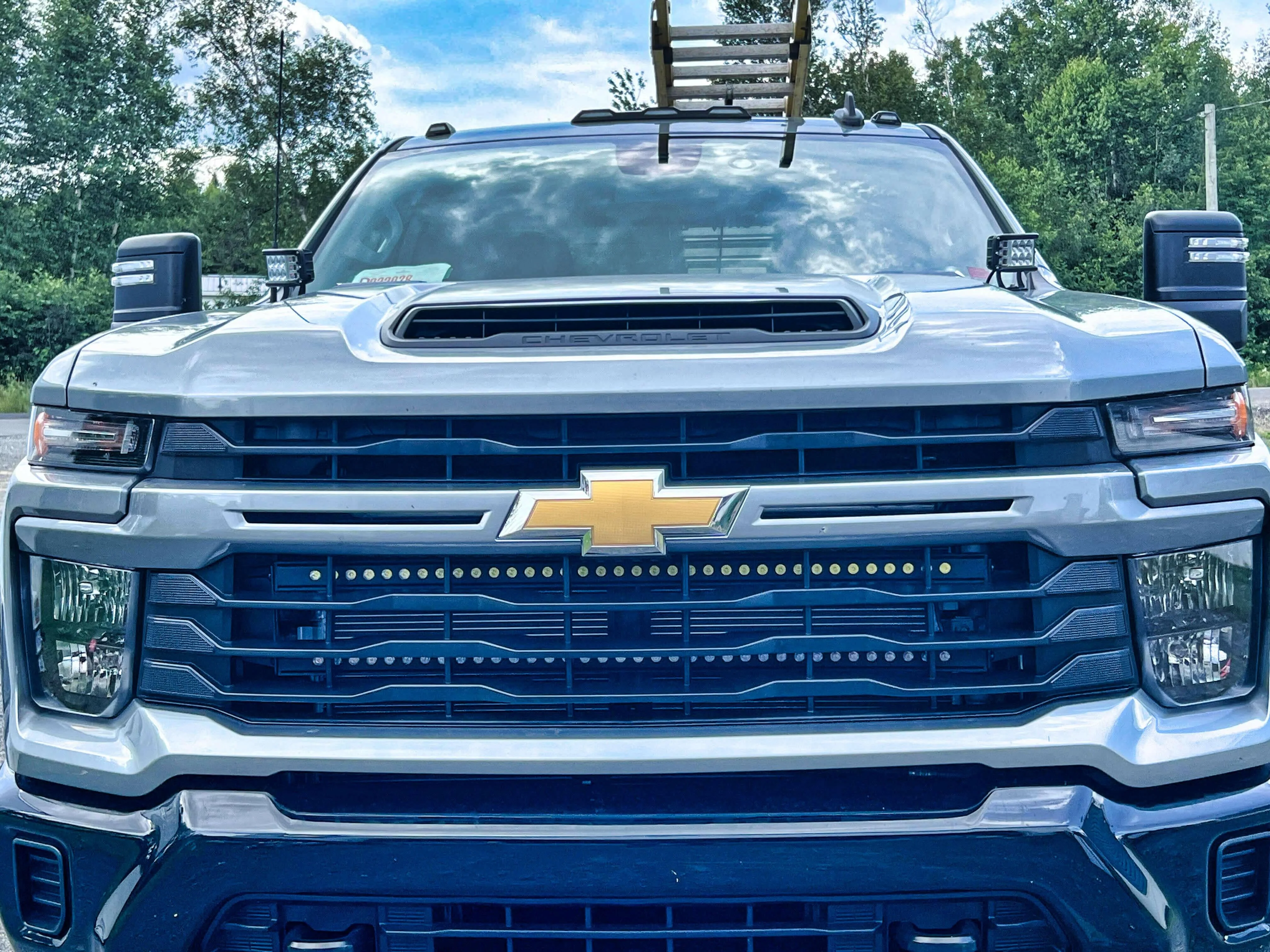 2020+ Chevrolet Silverado 2500/3500HD Dual 40s Light Bars - Image 12