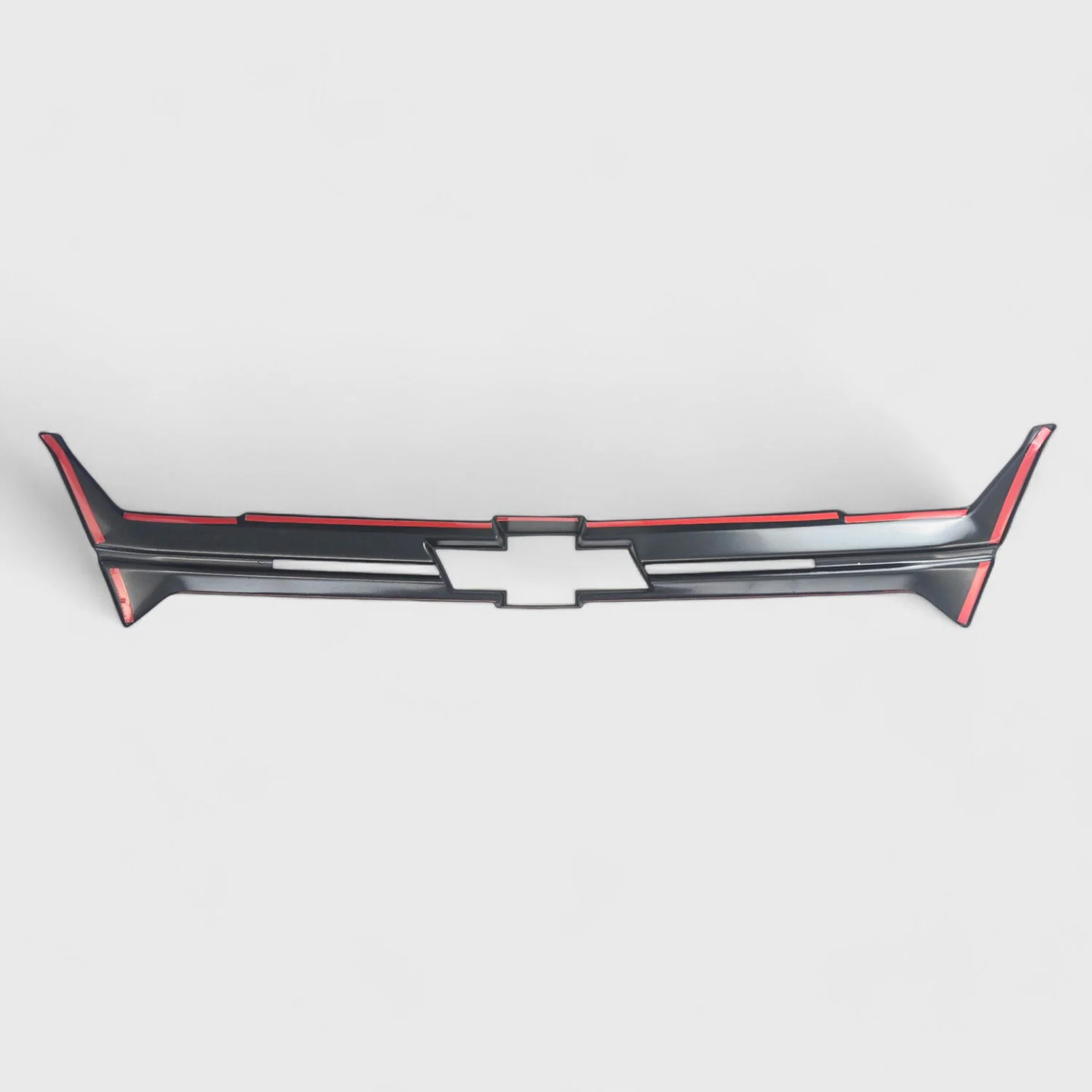 2021-2022 Chevrolet Colorado Grille Overlay Gloss Black 1Pcs ABS Plastic - Image 3