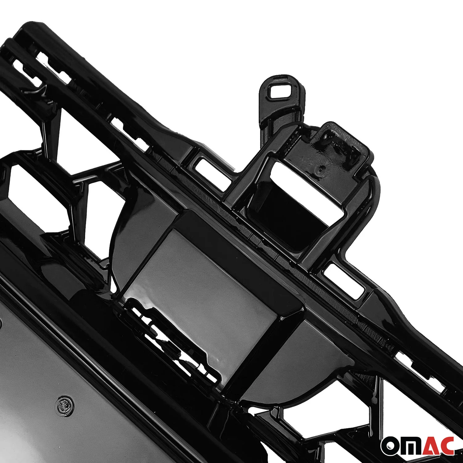 2021-2022 Honda Accord FL Sedan Front Grille Grill Set Chrome Black - Image 3