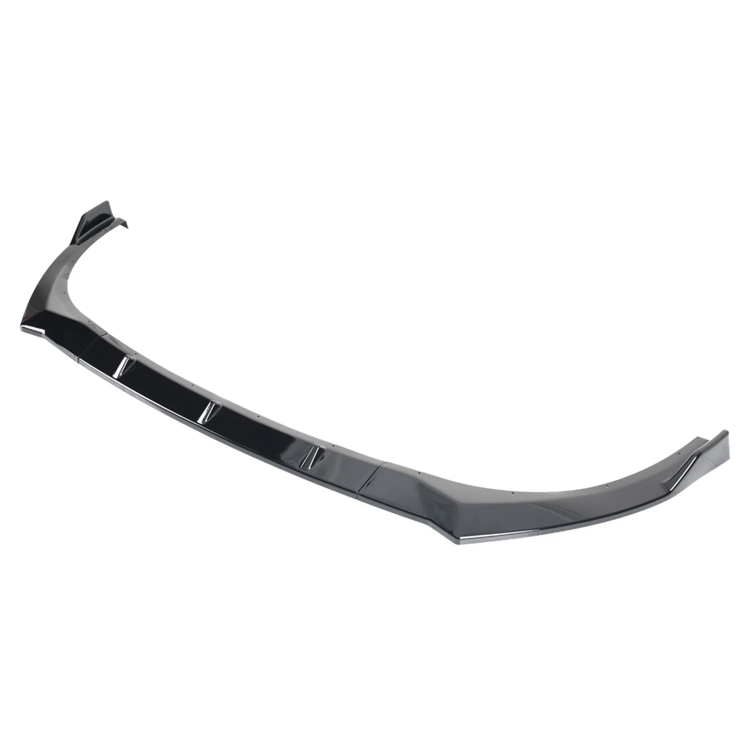 2021-2022 Hyundai Elantra Glossy Black 3Pcs Front Bumper Lip Splitter Kit - Image 8