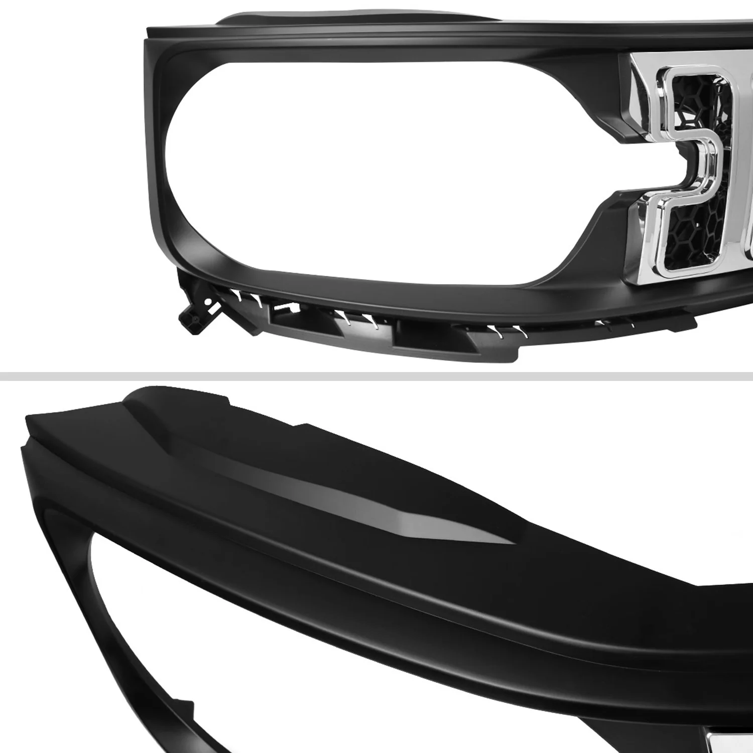 2021-2023 Ford Bronco Sport Chrome Mesh Hood Replacement Grille - Image 5