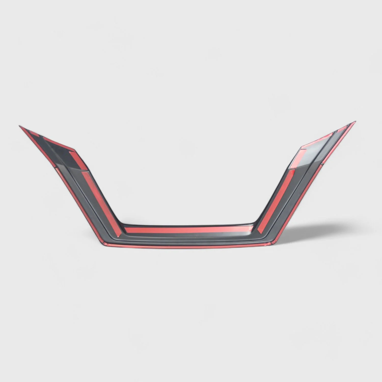 2021-2023 Nissan Rogue Grille Overlay Gloss Black 1Pcs ABS Plastic - Image 3