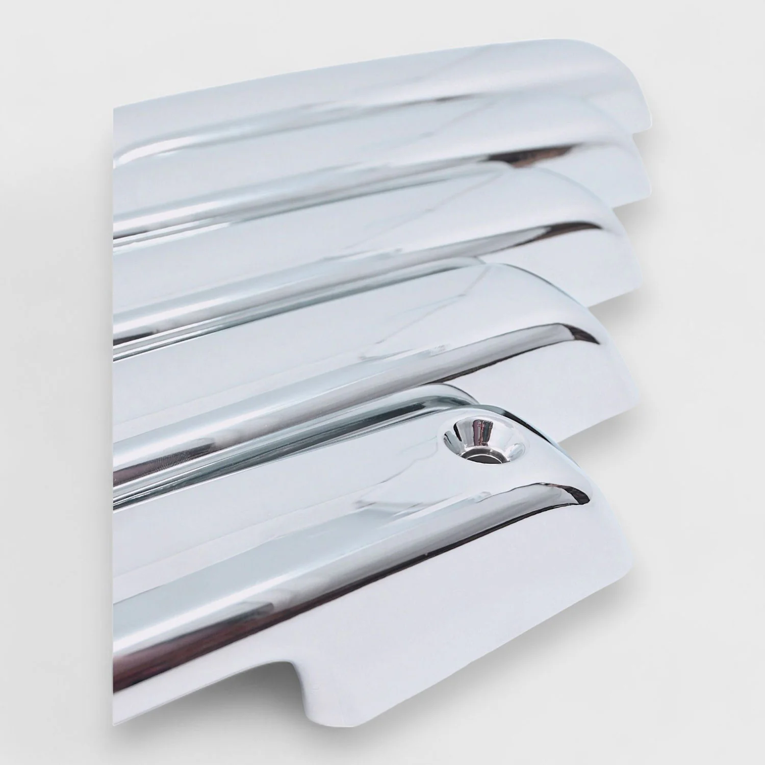 2021-2024 Ford Bronco Door Handle Cover Chrome 5Pcs ABS Plastic - Image 3
