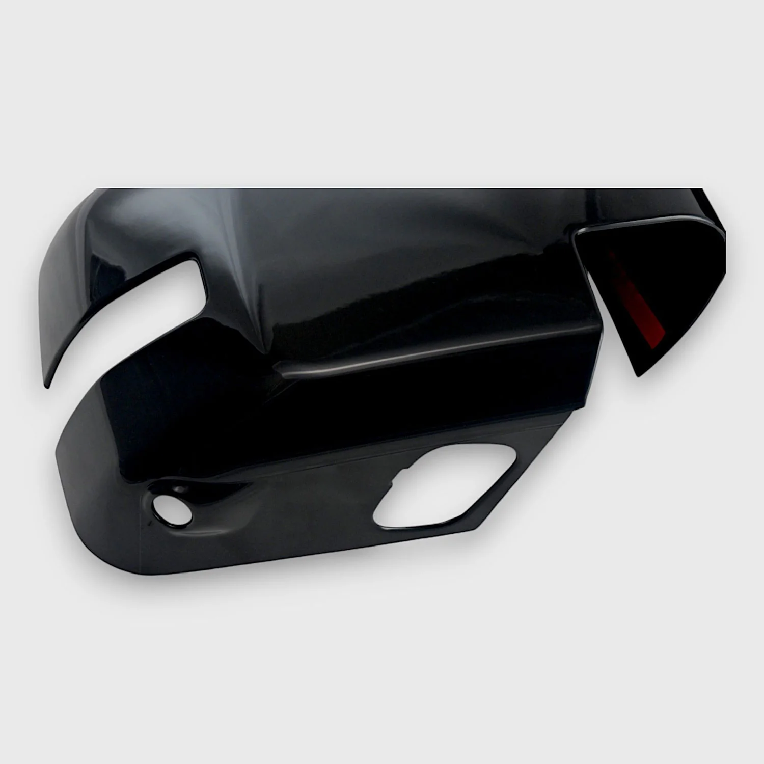 2021-2024 Ford Bronco Mirror Cover Caps Gloss Black 2Pcs ABS Plastic - Image 3