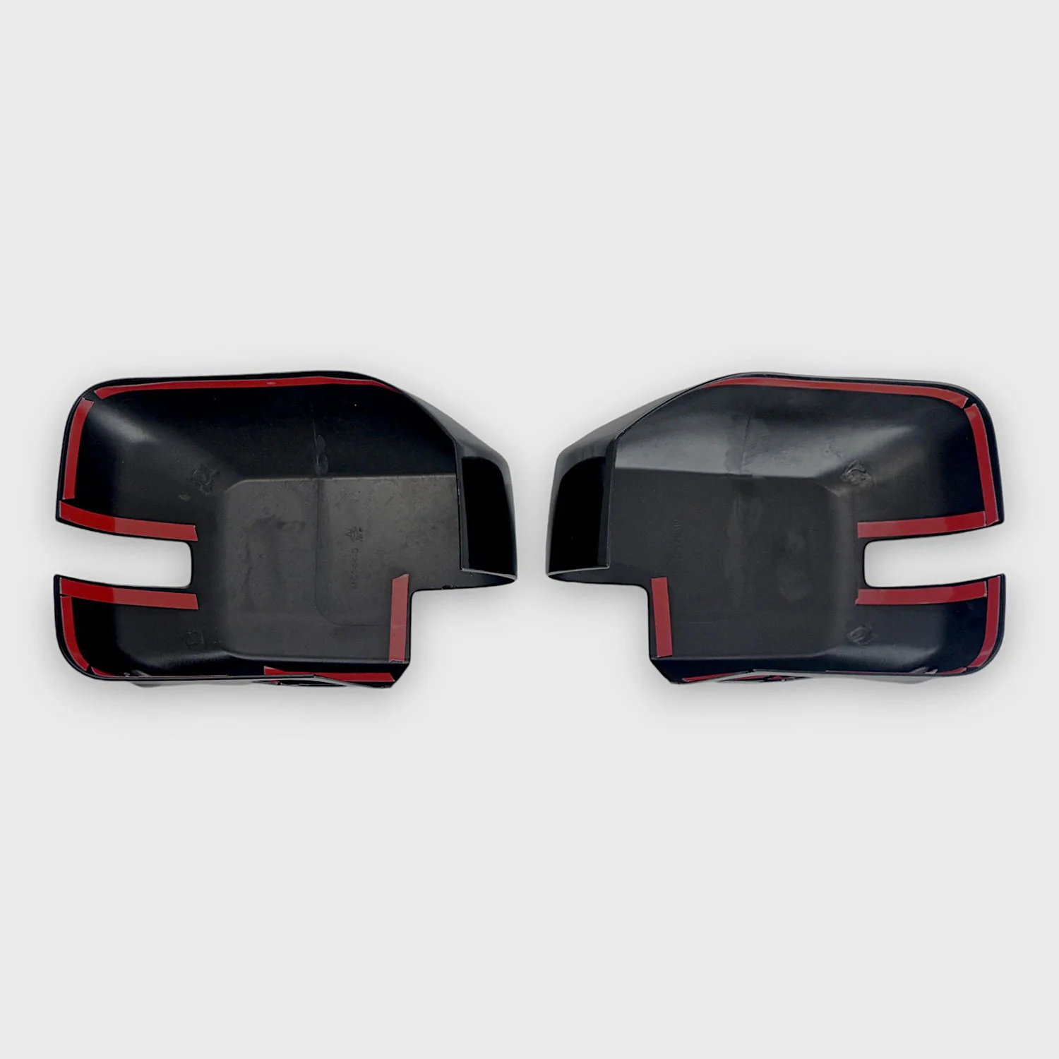 2021-2024 Ford Bronco Mirror Cover Caps Gloss Black 2Pcs ABS Plastic - Image 4