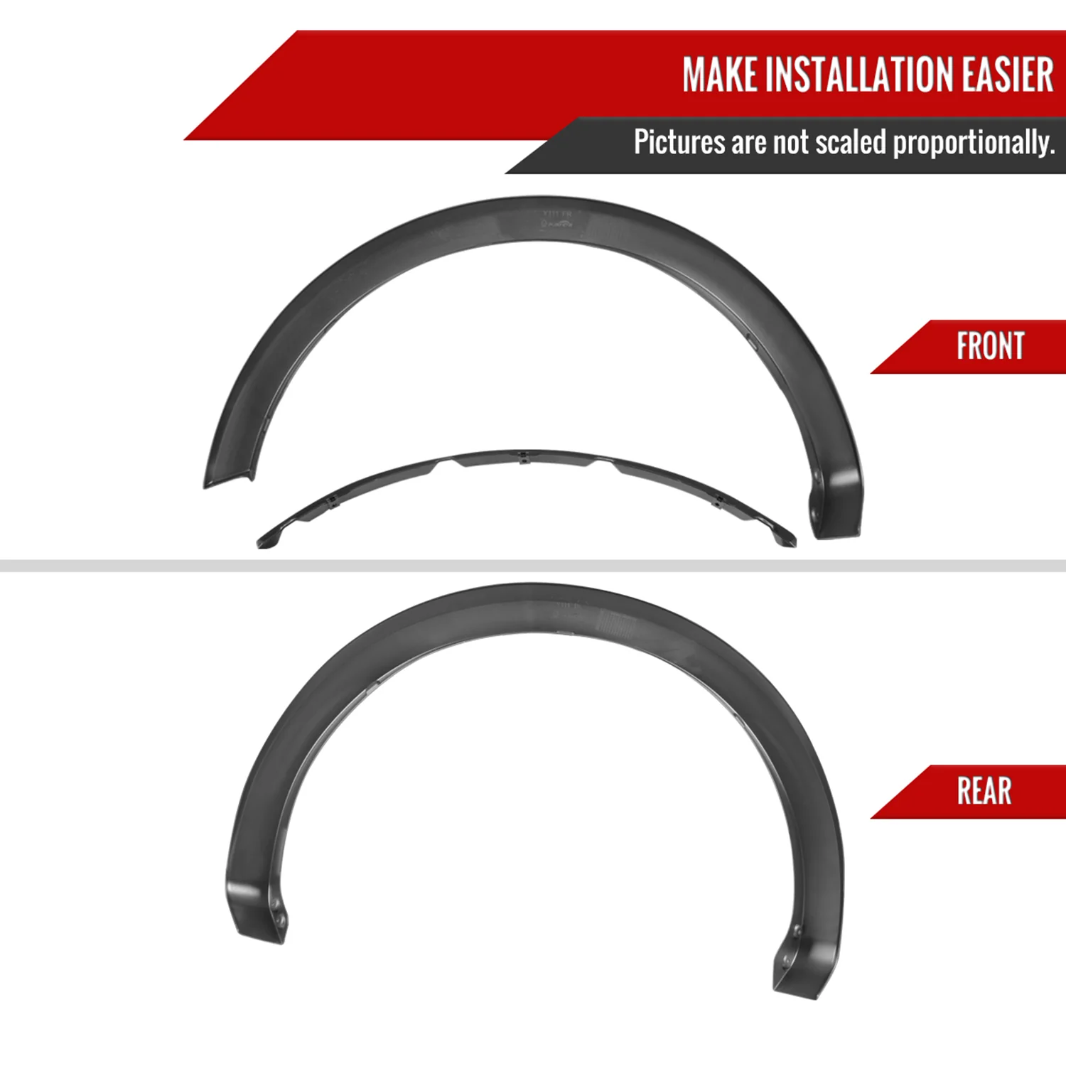 2021-2024 Ford F-150 Factory Style Fender Flares Wheel Protector - Image 8