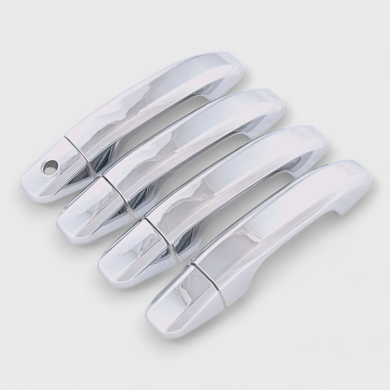 2021-2025 GMC Yukon Door Handle Cover Chrome 8Pcs ABS Plastic - Image 2