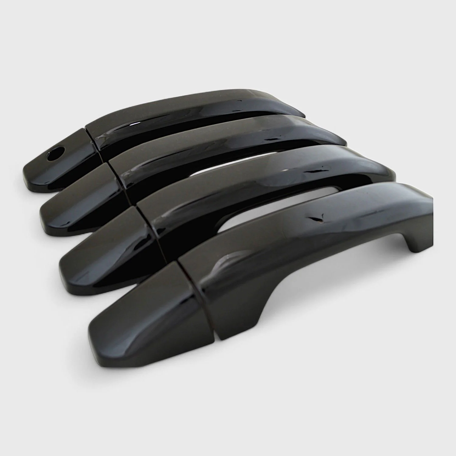 2021-2025 GMC Yukon Door Handle Cover Gloss Black 8Pcs ABS Plastic - Image 2