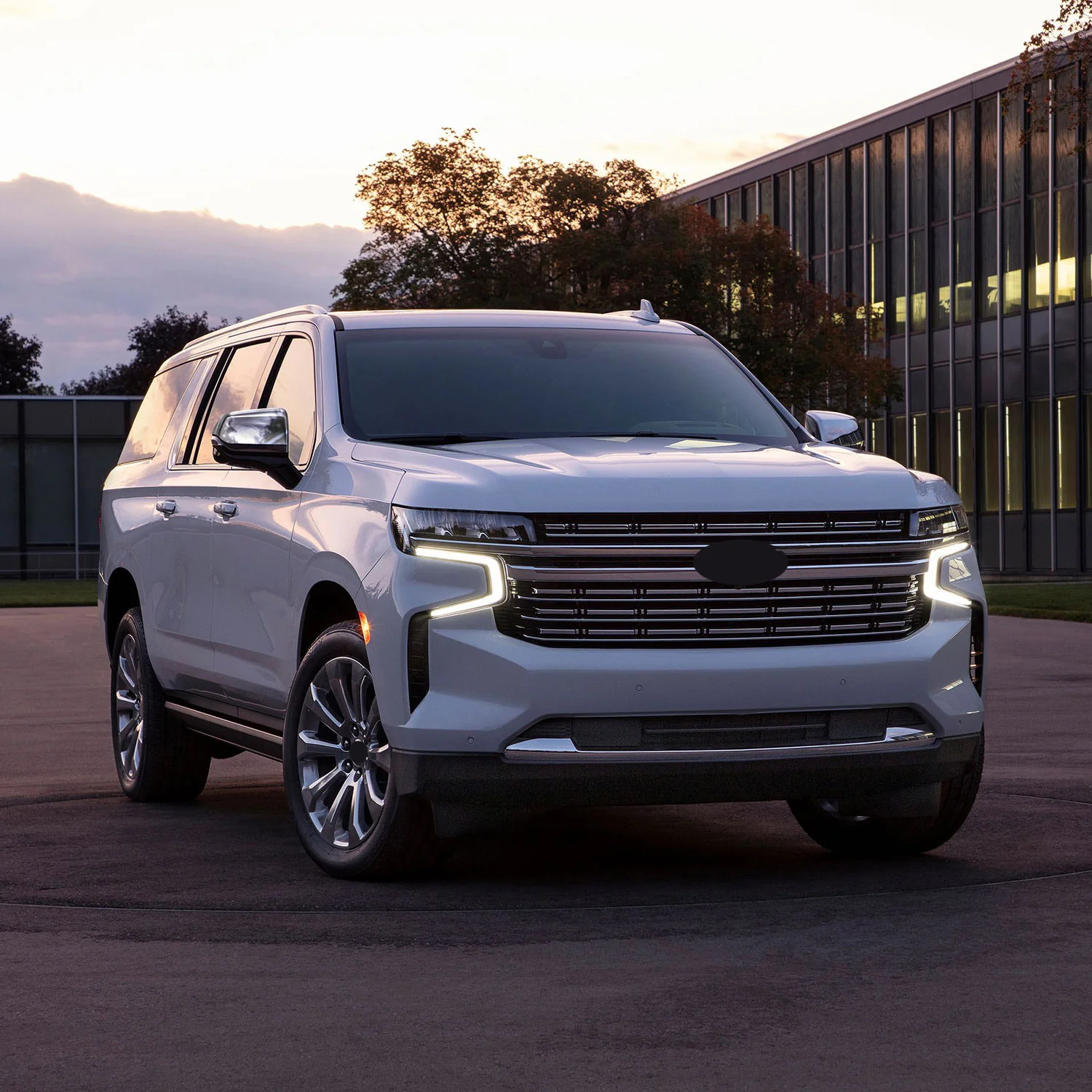 2021-2024 GMC Yukon Mirror Cover Caps Chrome 2Pcs ABS Plastic - Image 5