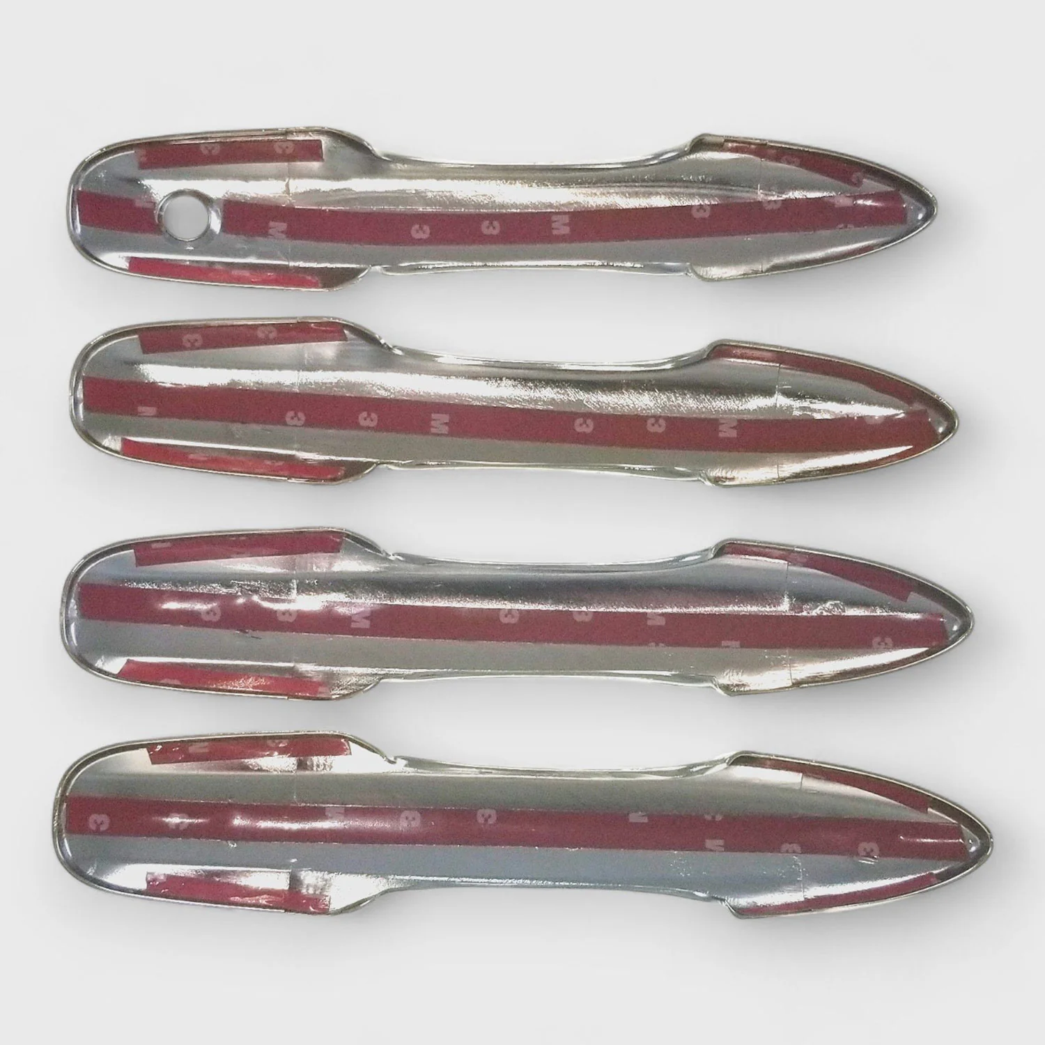 2021-2024 Toyota Venza Door Handle Cover Chrome 4Pcs ABS Plastic - Image 3