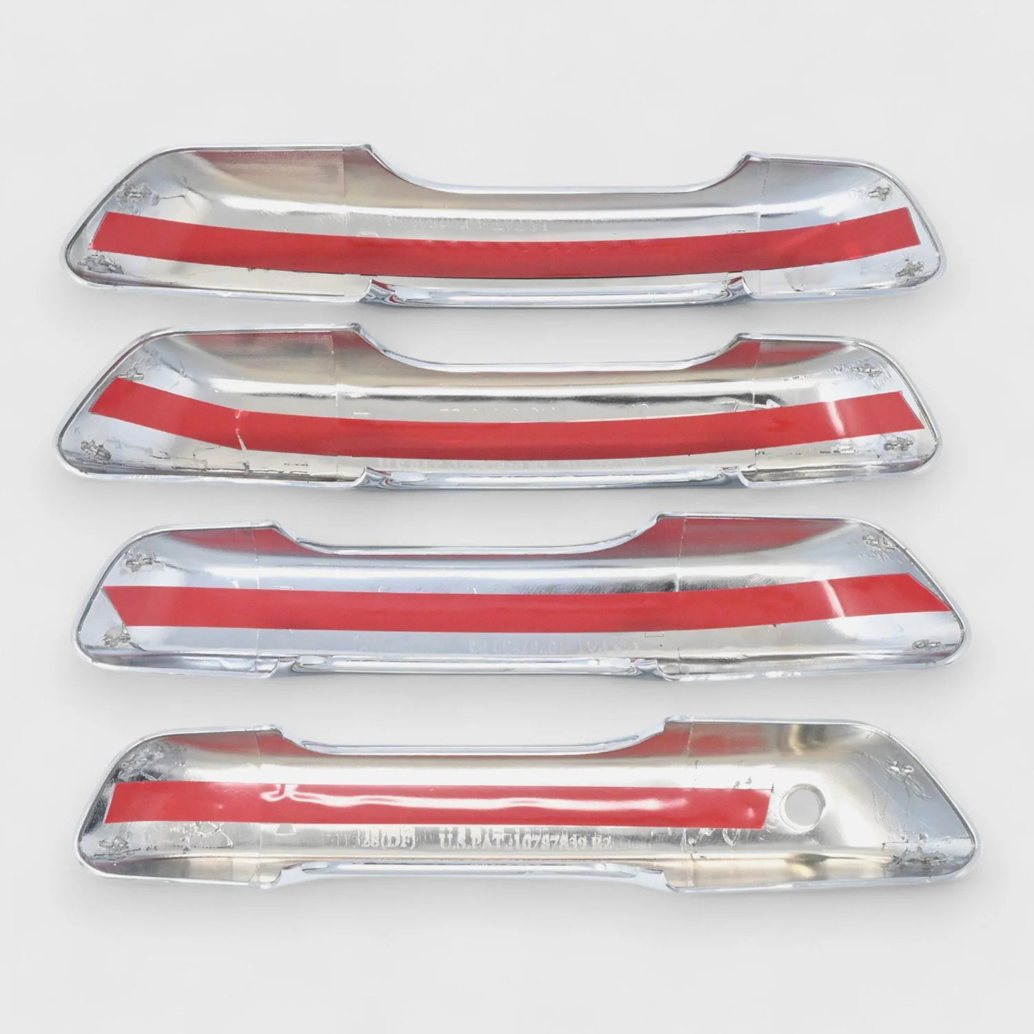 2021-2025 Jeep Grand Cherokee L Door Handle Cover Chrome 4Pcs ABS Plastic - Image 2