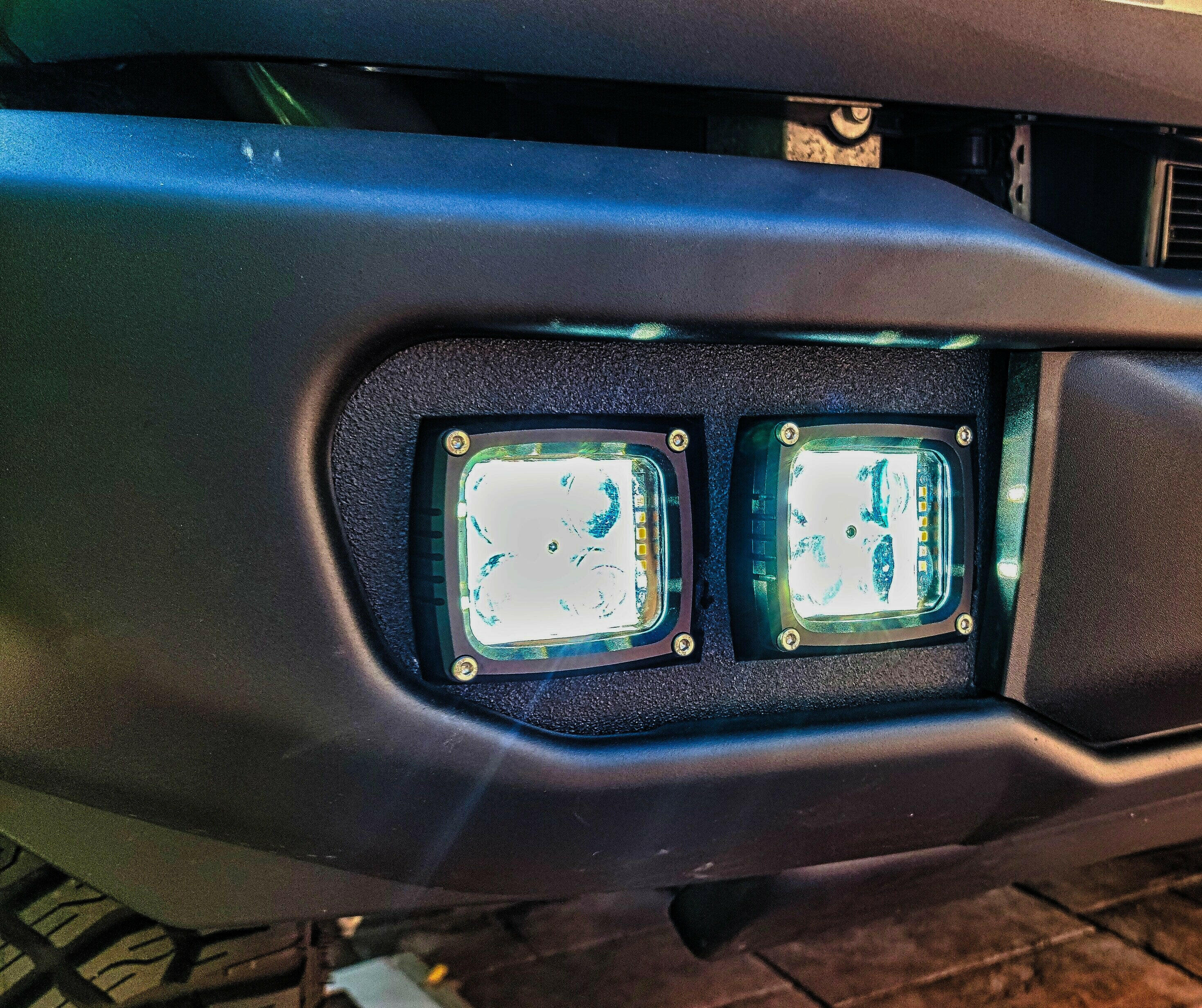 2021+ Ford Bronco Capable Bumper Dual Function Fog Light Kit - Image 2
