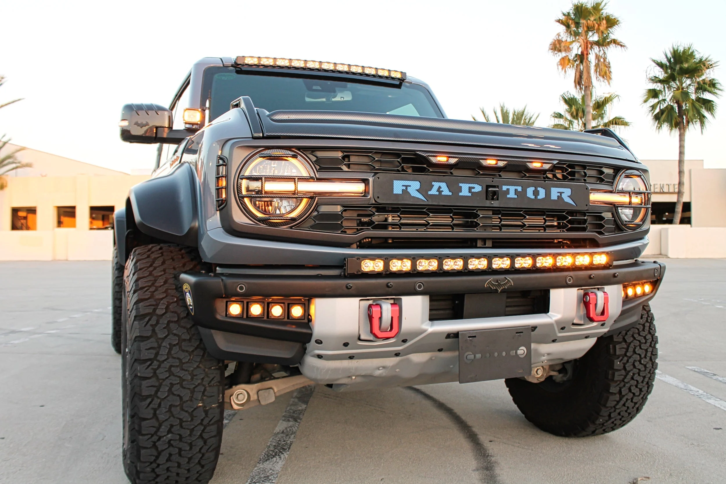2021+ Ford Bronco Raptor Curved 40in Light Bar - PRO - Image 2