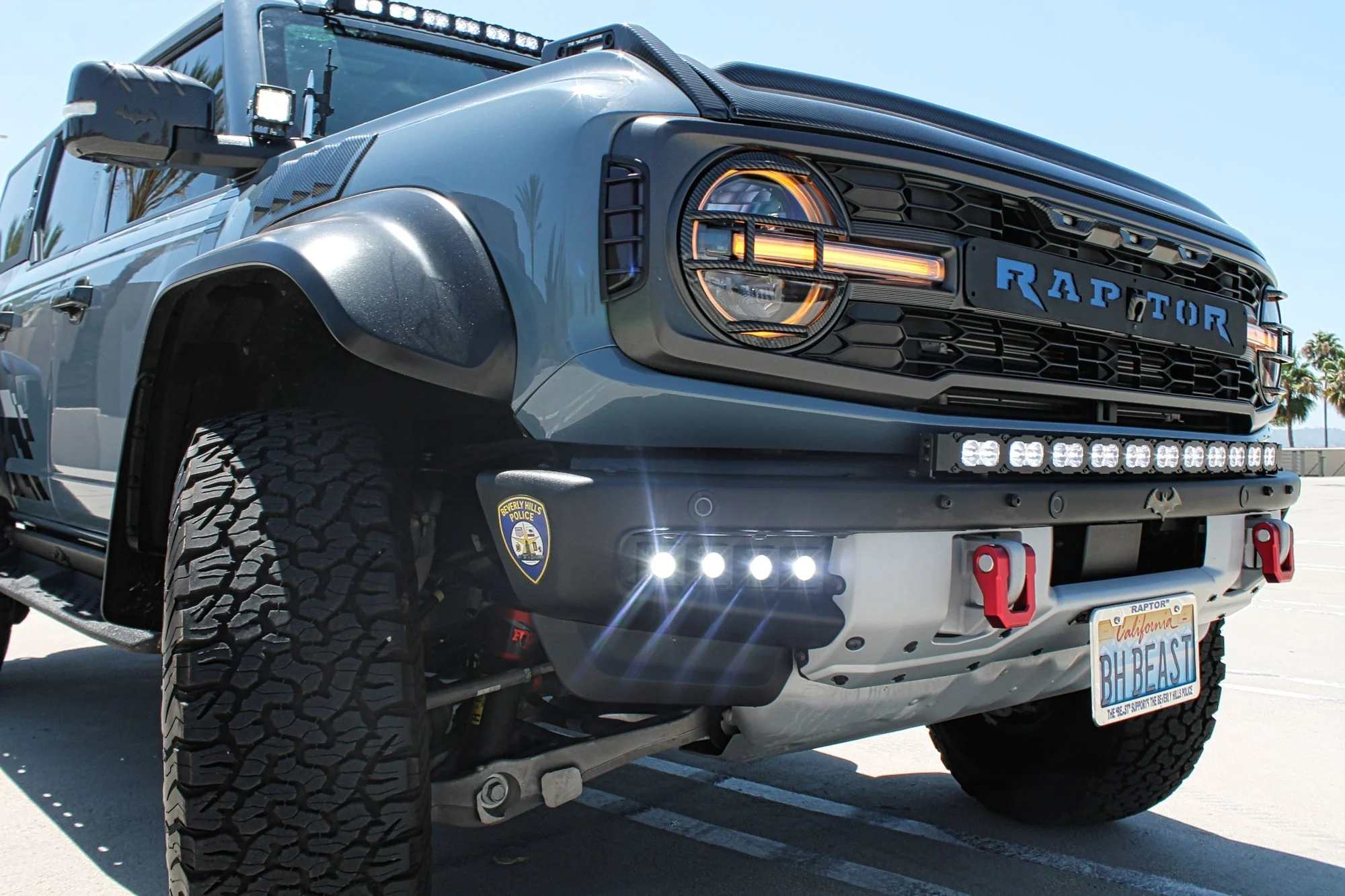 2021+ Ford Bronco Raptor Curved 40in Light Bar - PRO - Image 8
